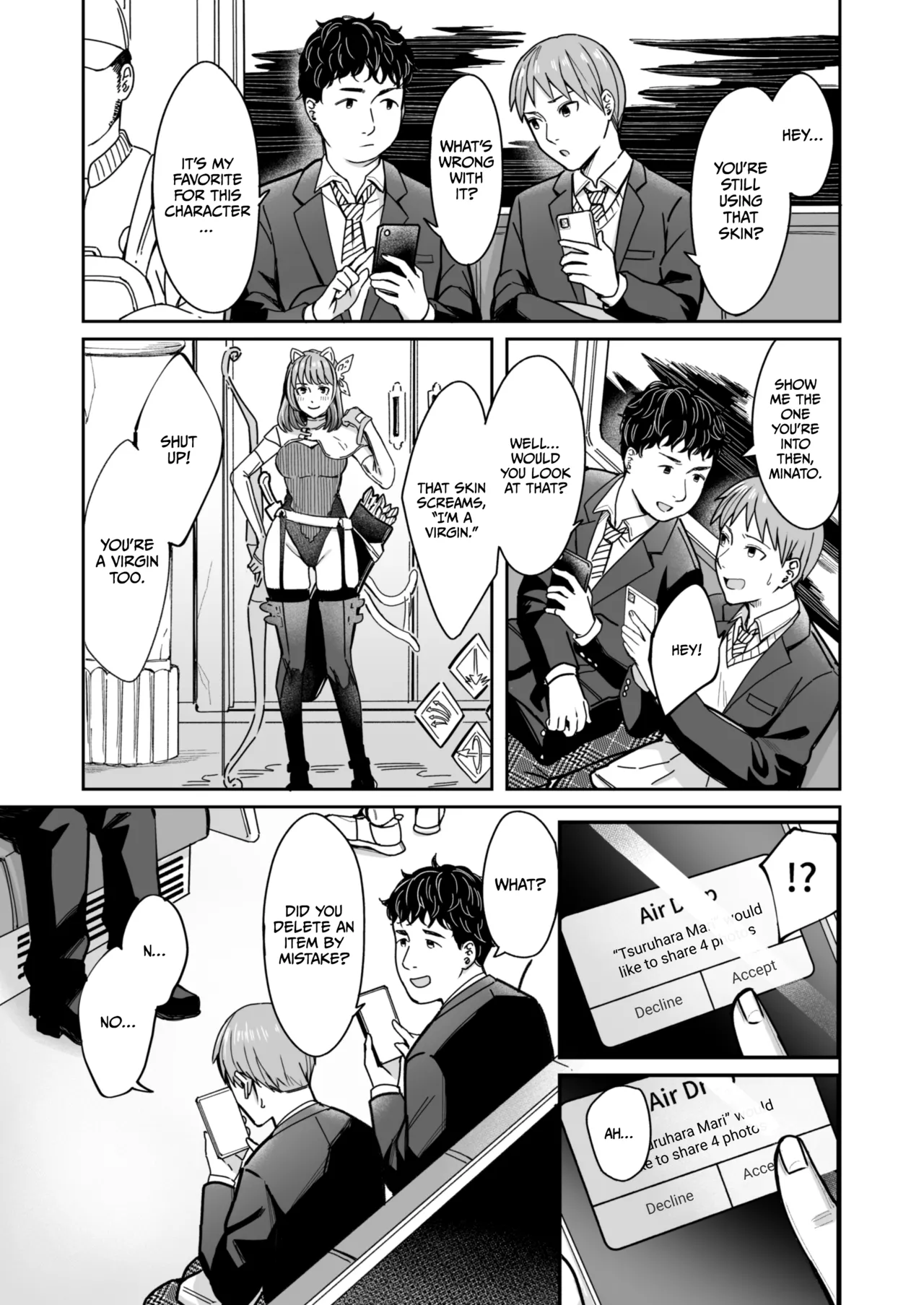 Shiranai Josei kara Gazou Kyouyuu de Eroi Jidori ga Okuraretekita Hanashi page 4