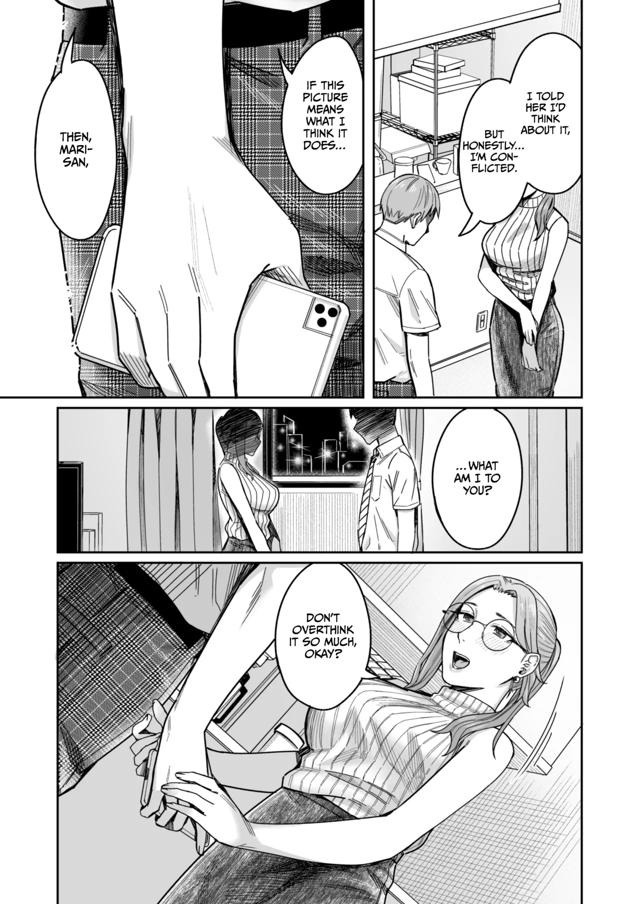 Shiranai Josei kara Gazou Kyouyuu de Eroi Jidori ga Okuraretekita Hanashi page 62