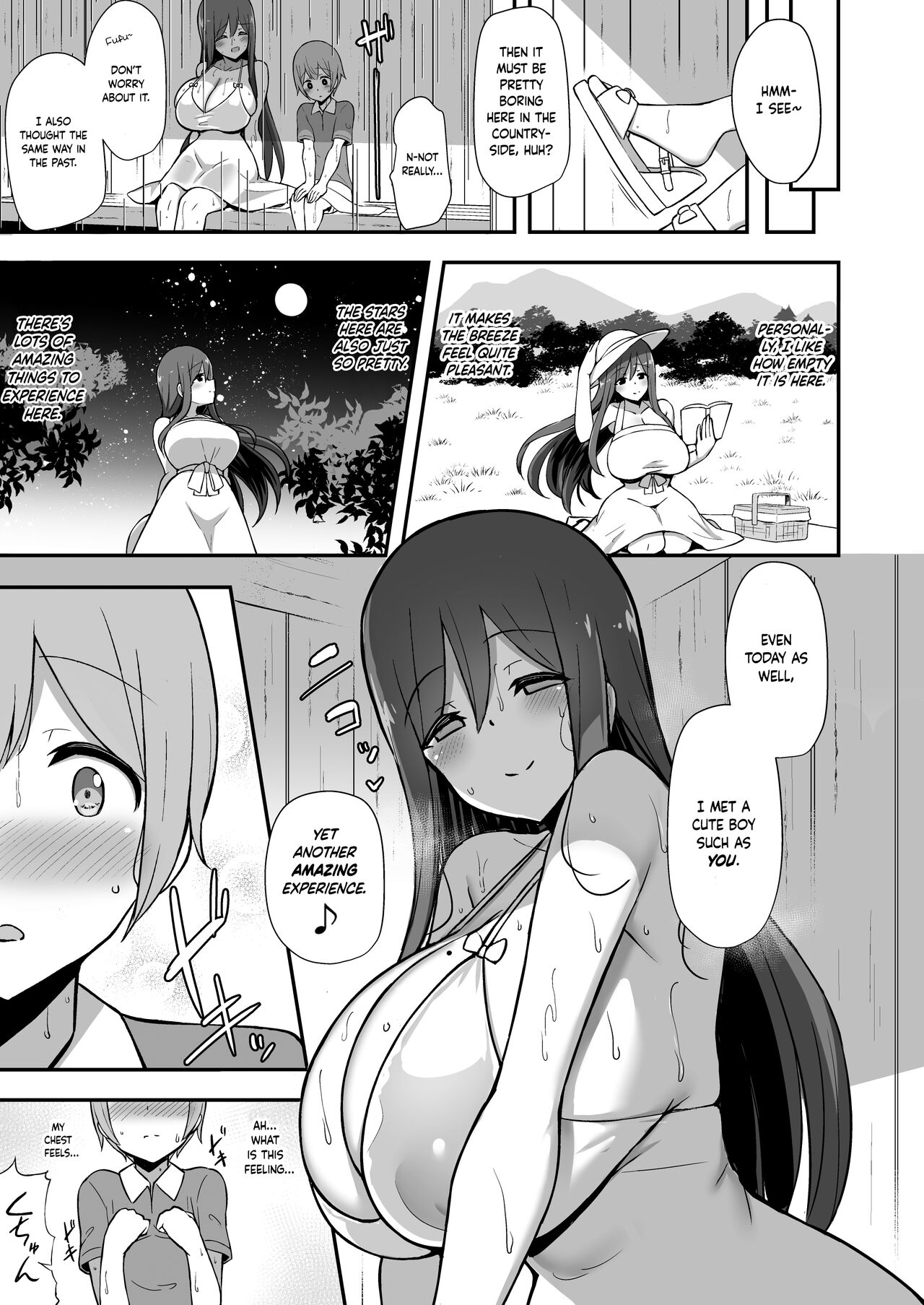 Shiro OnePi Onee-san to Babubabu Amayadori Ecchi page 4