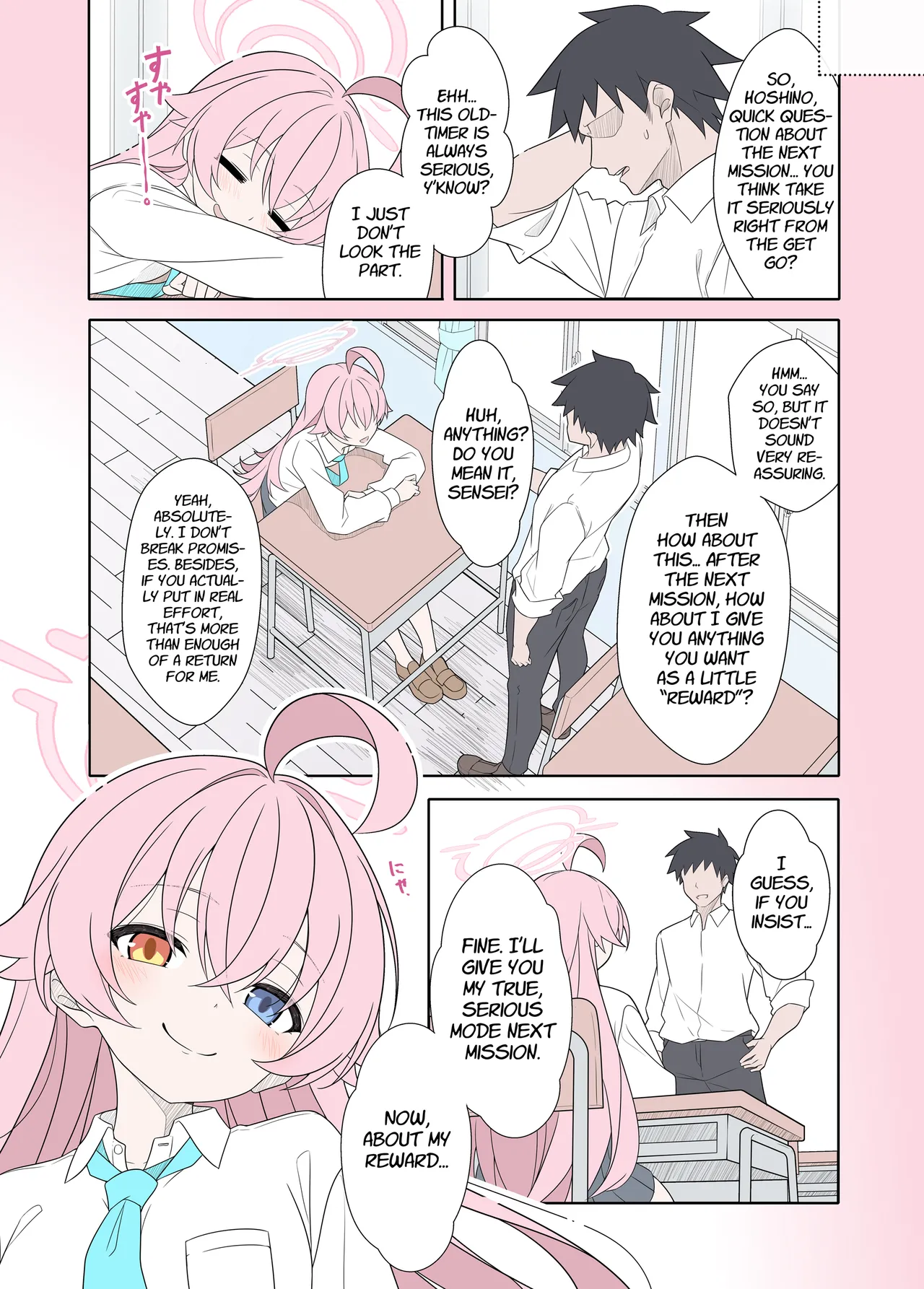 Shiroko Terror Demands a Reward page 7