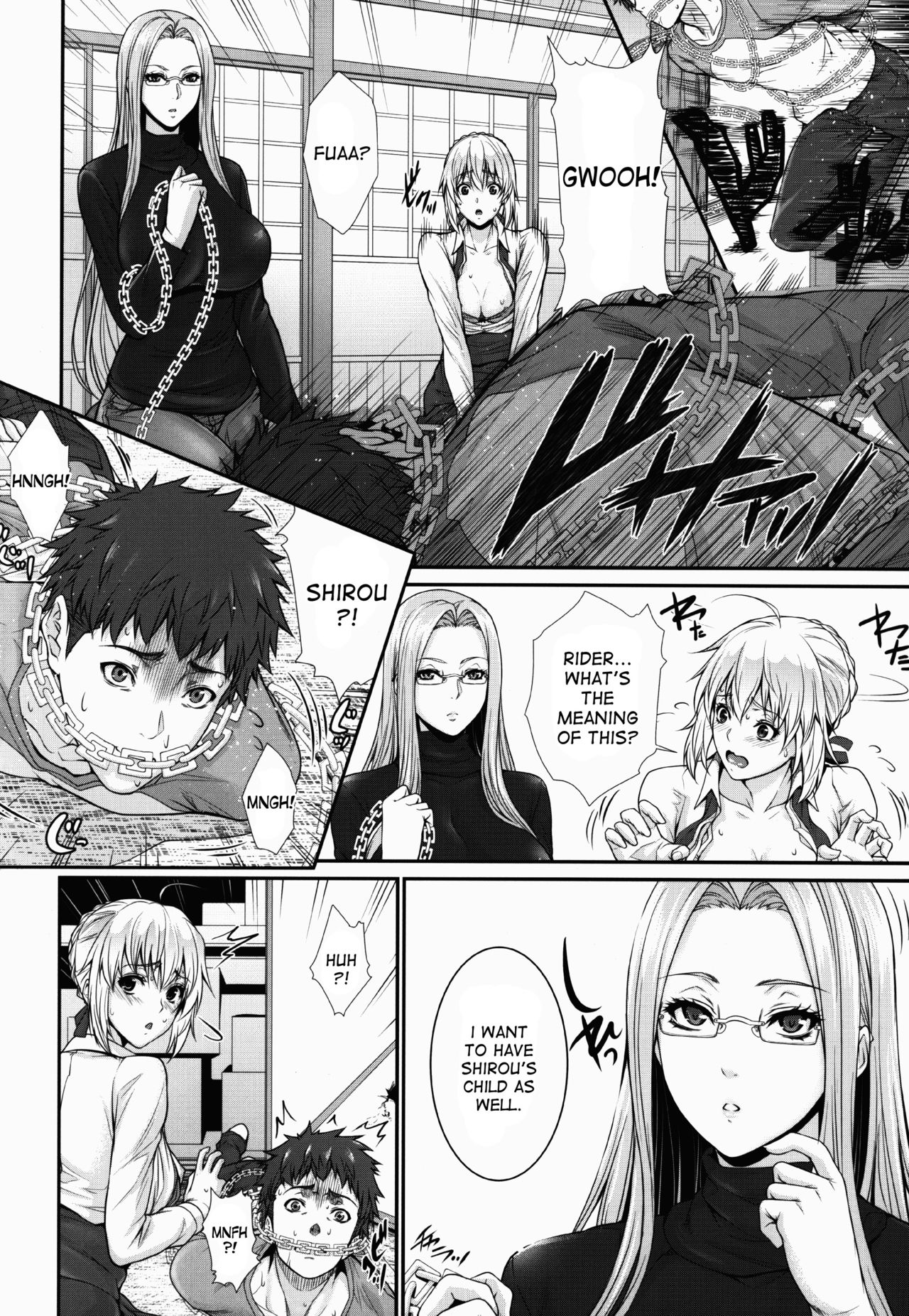 Shirou-kun Harem!! Servant Hen page 8