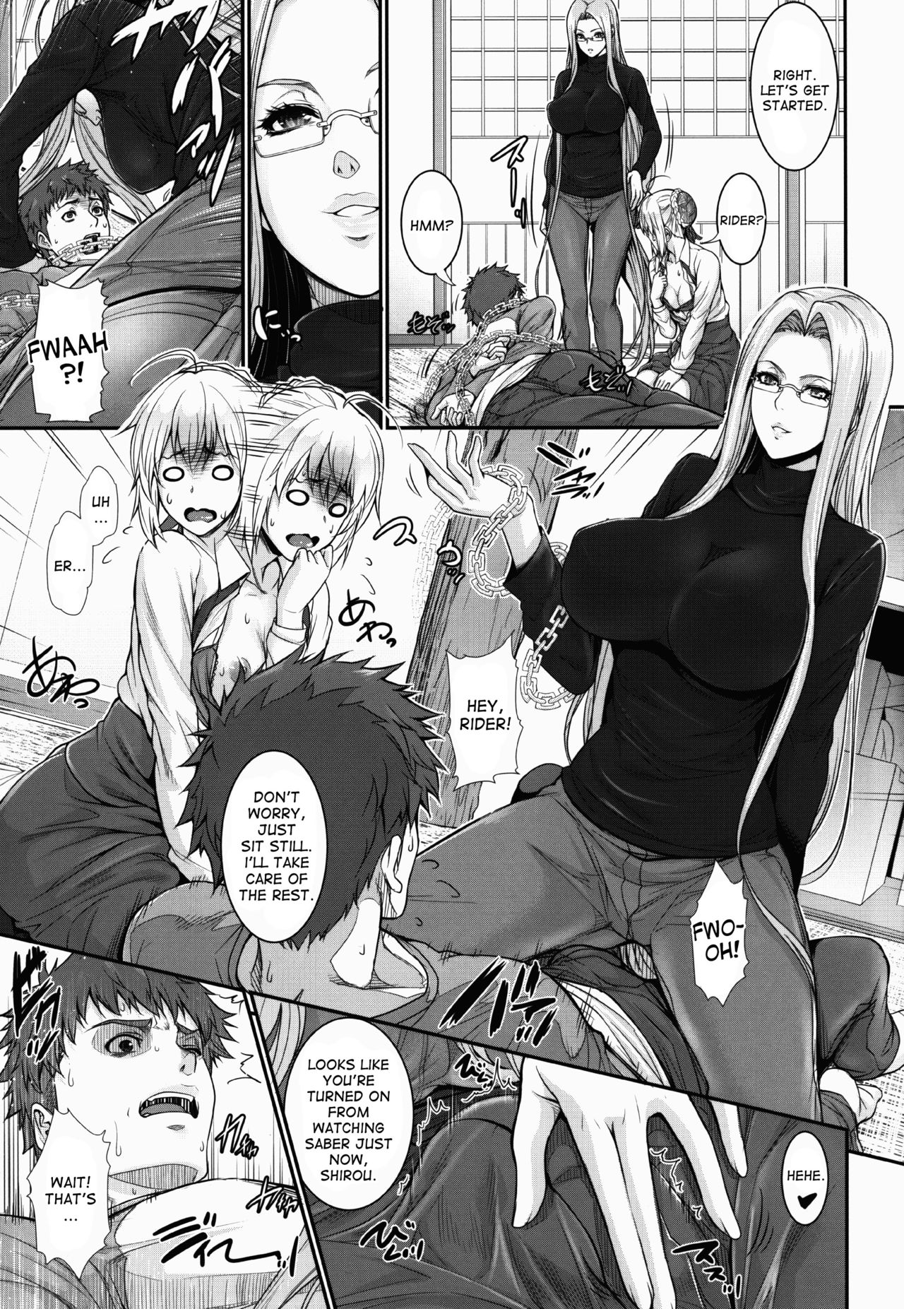 Shirou-kun Harem!! Servant Hen page 9