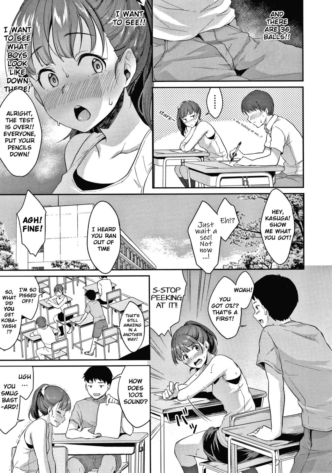 Shishunki no Obenkyou page 12
