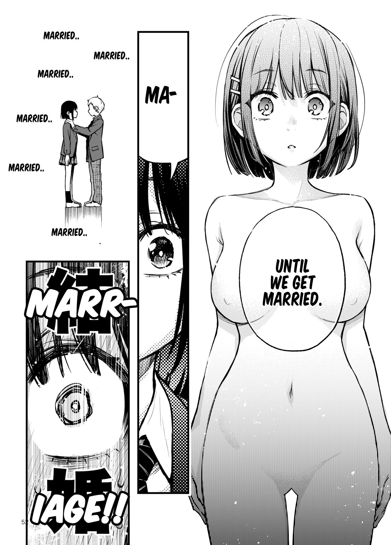 Shojo ga Doutei to no Hatsutaiken de Mezamechau Hanashi 3 page 53