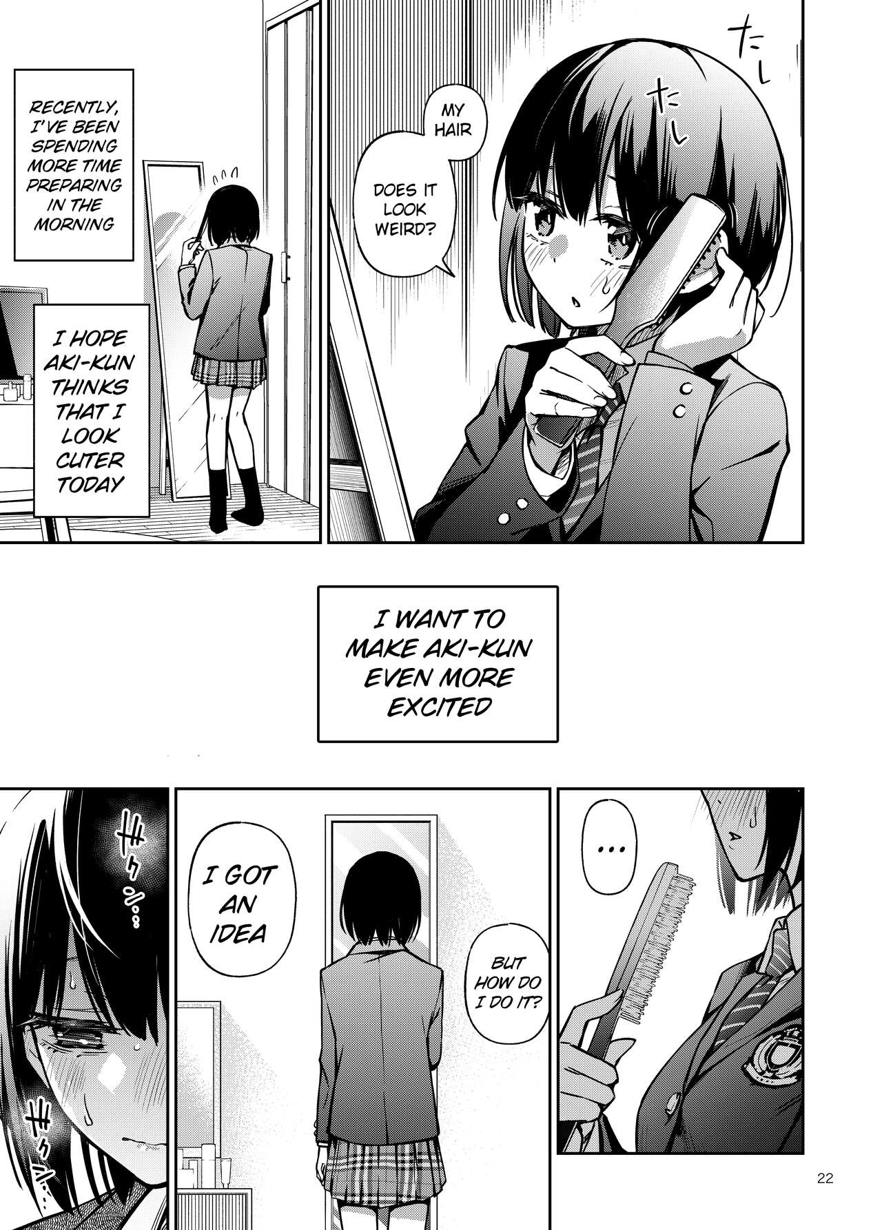 Shojo ga Doutei to no Hatsutaiken de Mezamechau Hanashi page 22