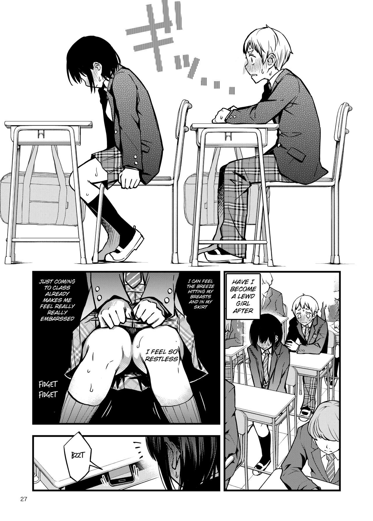 Shojo ga Doutei to no Hatsutaiken de Mezamechau Hanashi page 27