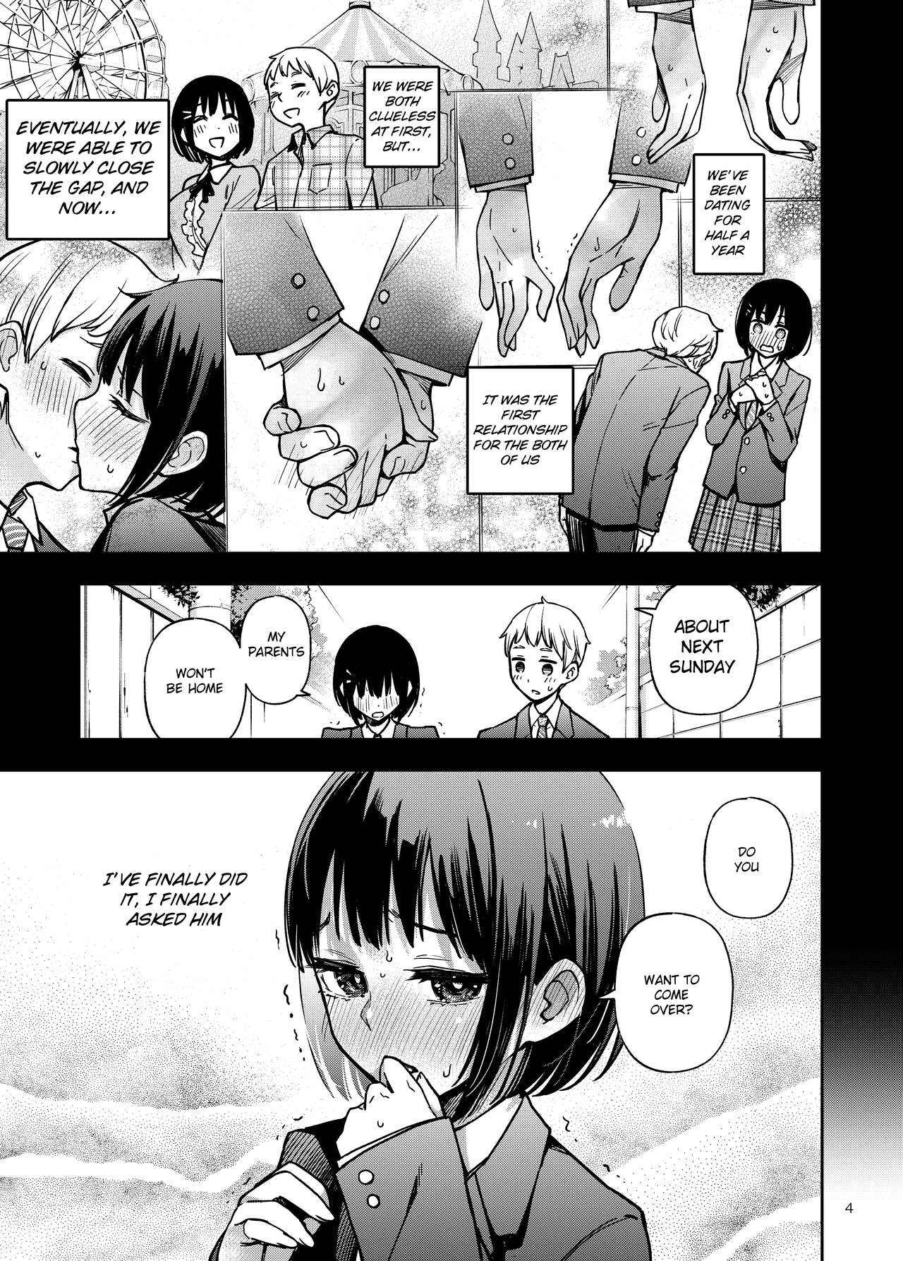 Shojo ga Doutei to no Hatsutaiken de Mezamechau Hanashi page 4
