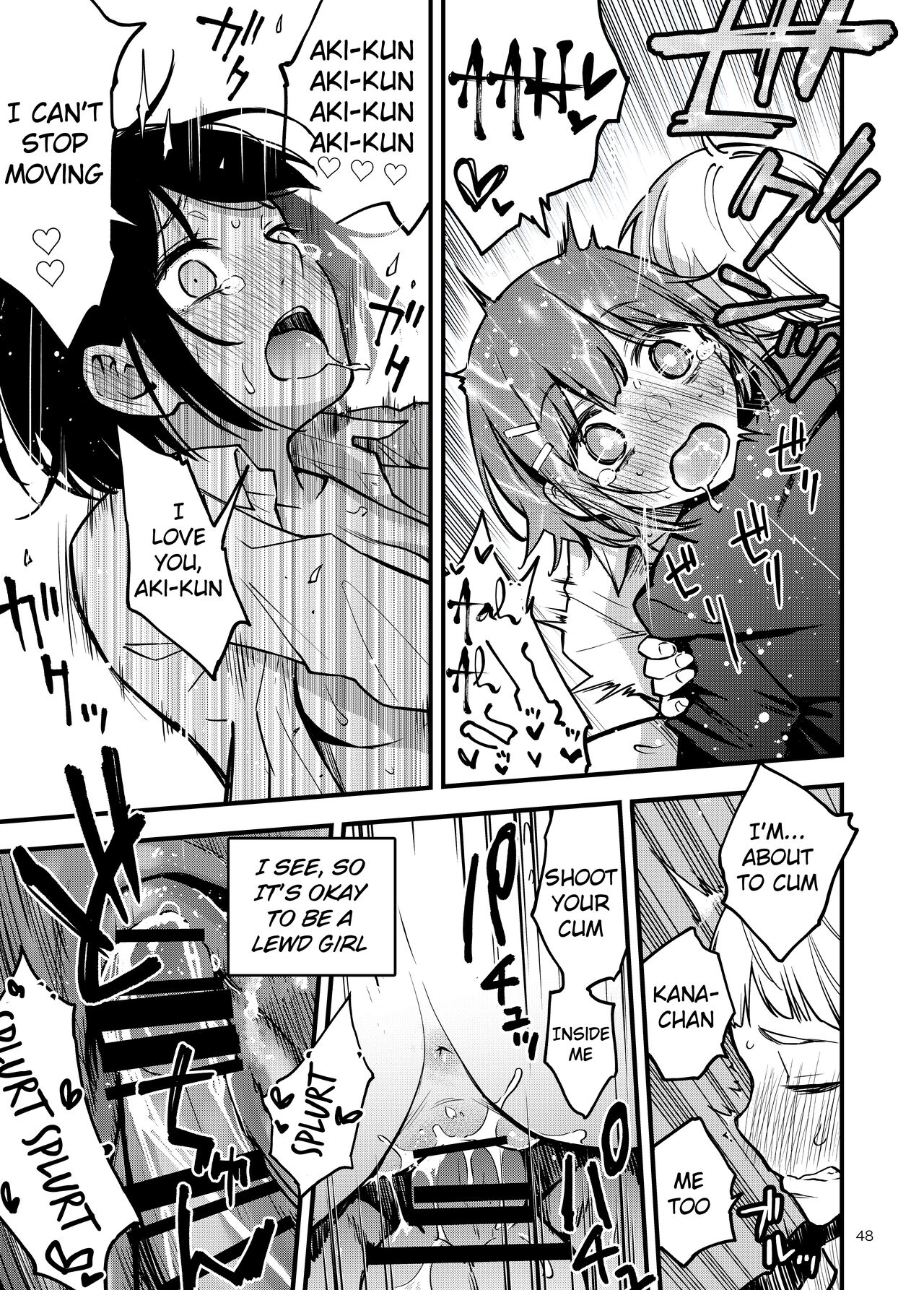 Shojo ga Doutei to no Hatsutaiken de Mezamechau Hanashi page 48