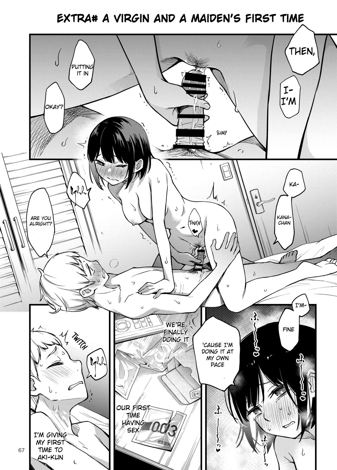 Shojo ga Doutei to no Hatsutaiken de Mezamechau Hanashi page 67