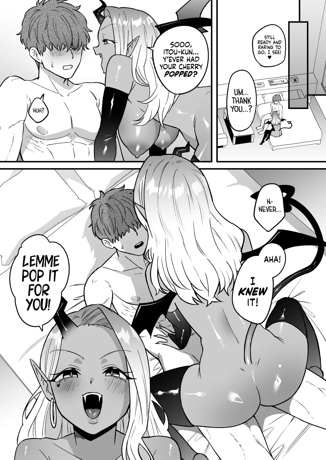 Shokuba no Gal ga Dosukebe Succubus Dattan dakedo?! ー The Office Gyaru Was A Slutty Succubus This Whole Time?! page 19