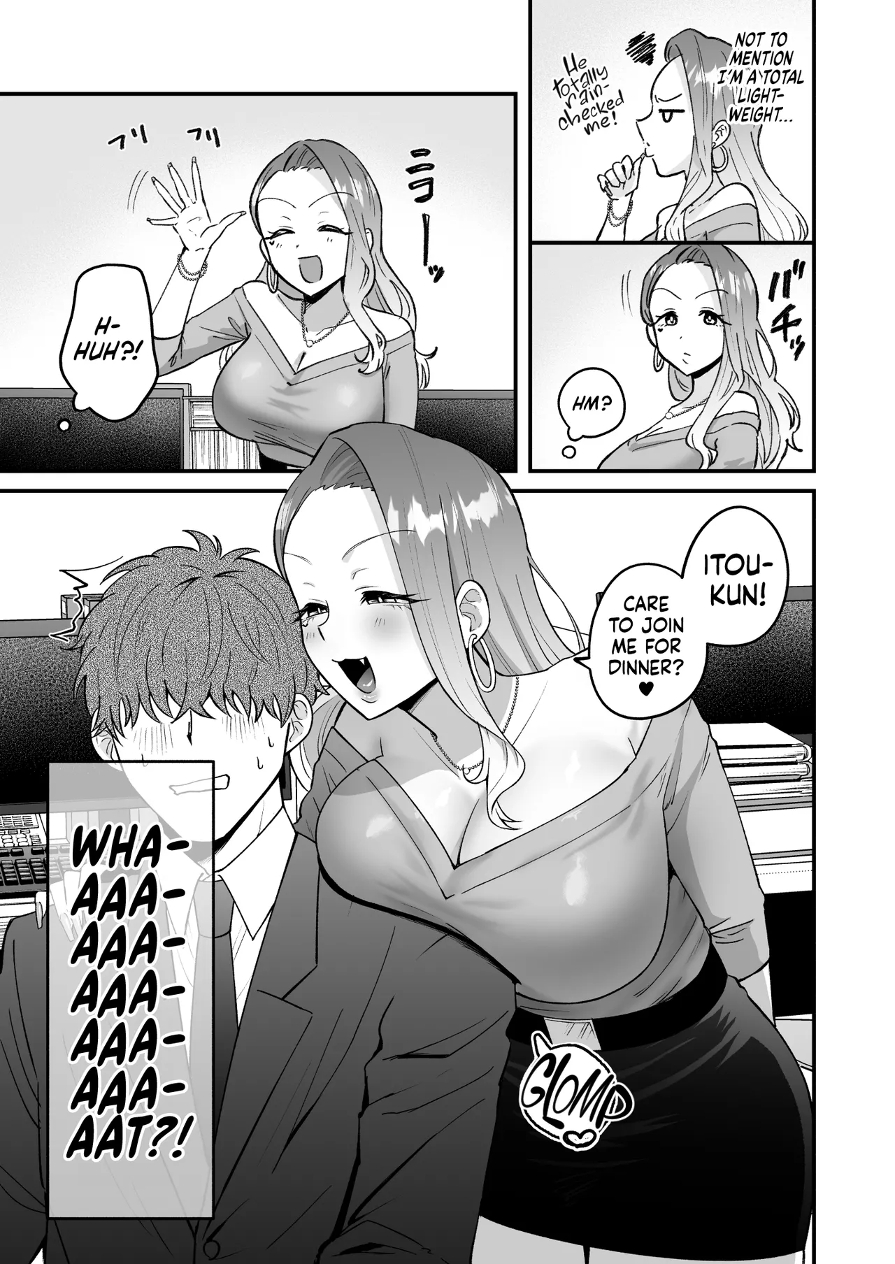 Shokuba no Gal ga Dosukebe Succubus Dattan dakedo?! ー The Office Gyaru Was A Slutty Succubus This Whole Time?! page 4