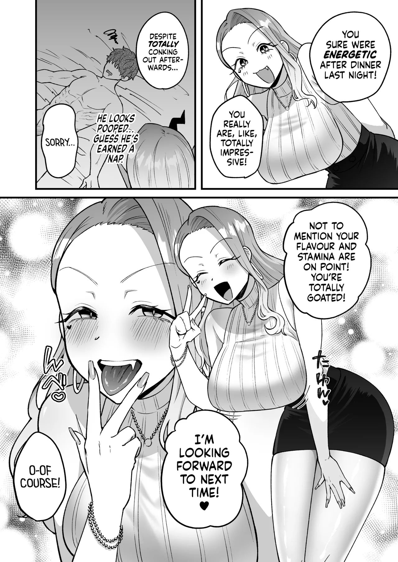 Shokuba no Gal ga Dosukebe Succubus Dattan dakedo?! ー The Office Gyaru Was A Slutty Succubus This Whole Time?! page 47