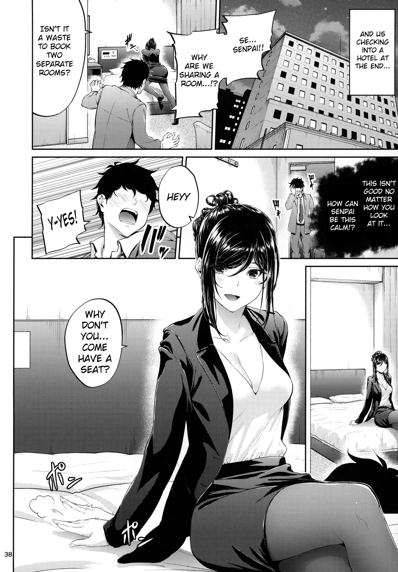 Shokuba no Senpai page 37
