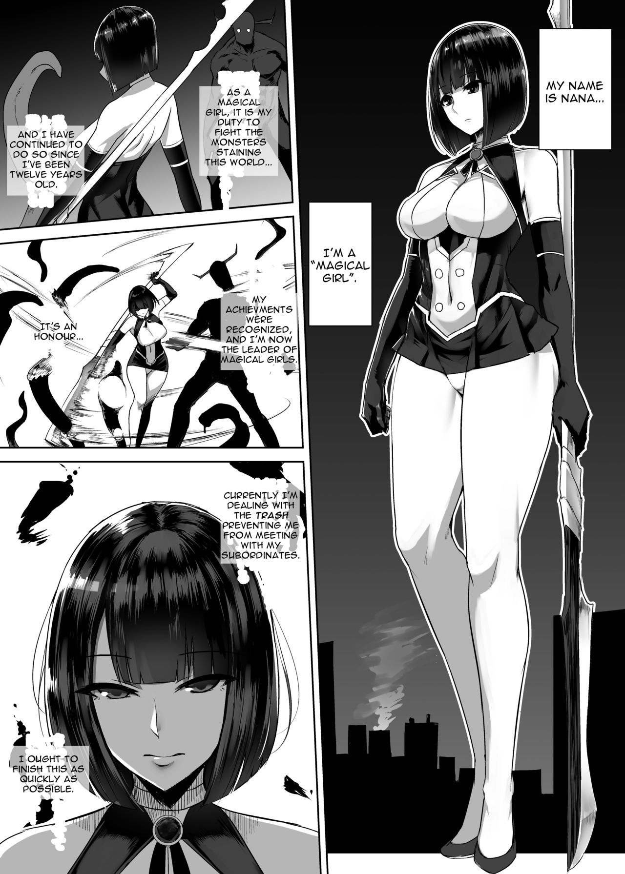 Shokushuu Shussan Mahou Shoujo page 1
