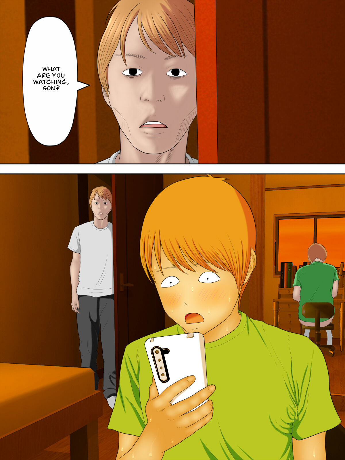 Shoplifting Mom and Store Manager's Son 4 page 43