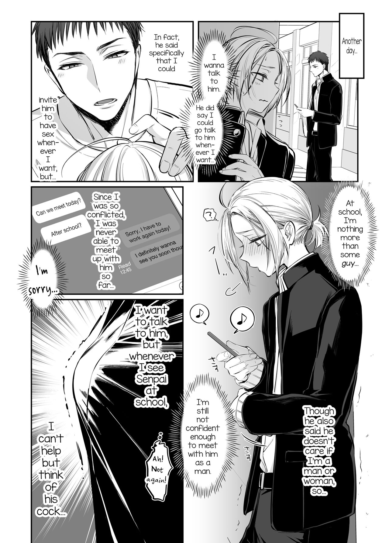 Shoshinsha Josou Danshi ni Osowarete Mita!? page 9