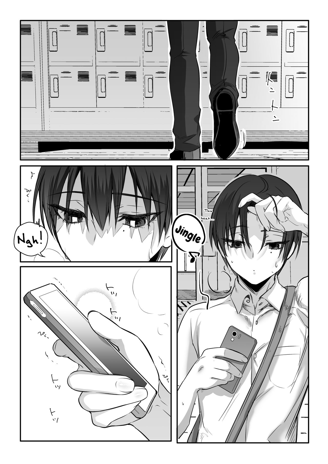 Shoshinsha Josou Danshi ♂ o Mesuochi Sasetemita! page 23