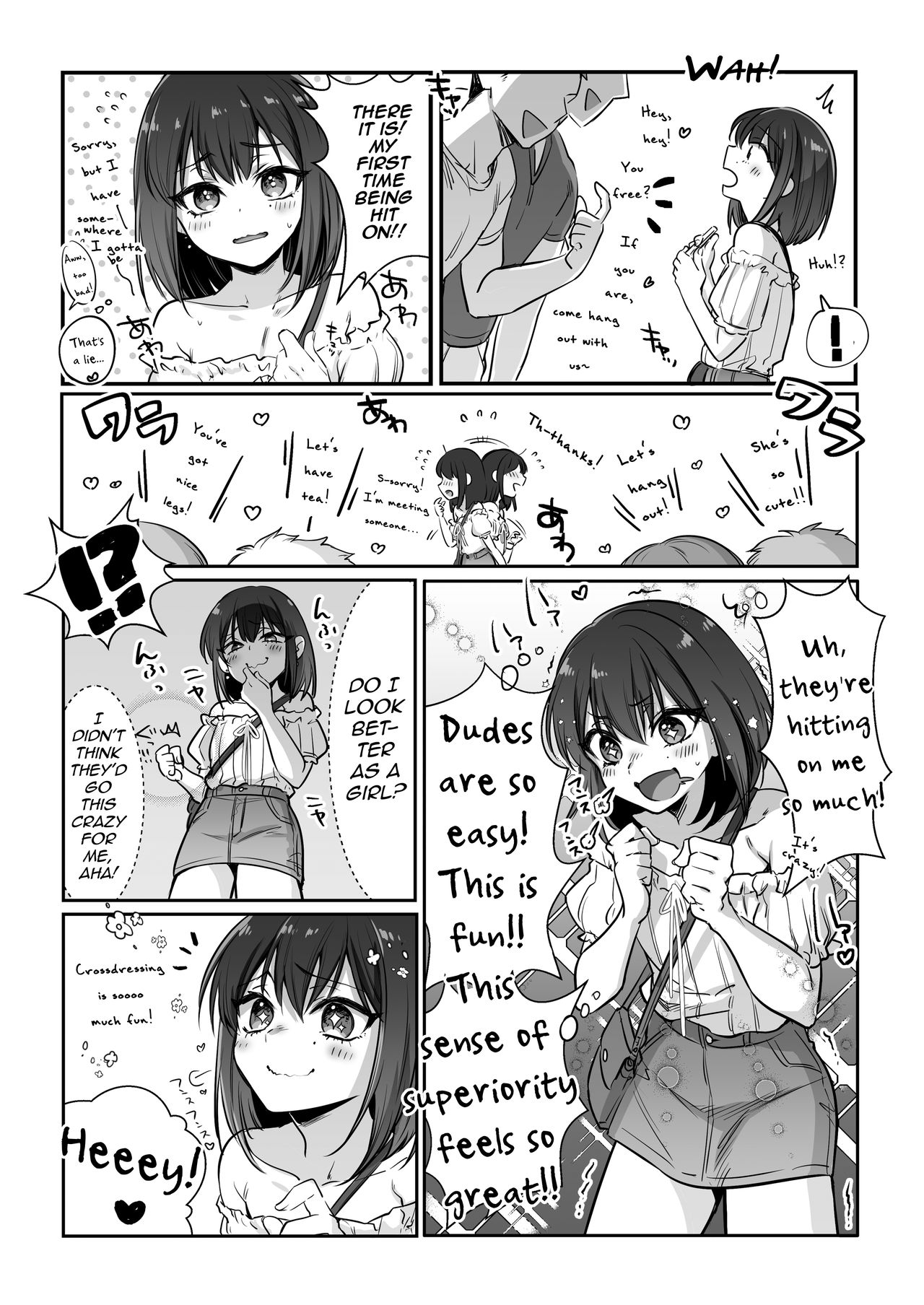 Shoshinsha Josou Danshi ♂ o Mesuochi Sasetemita! page 6