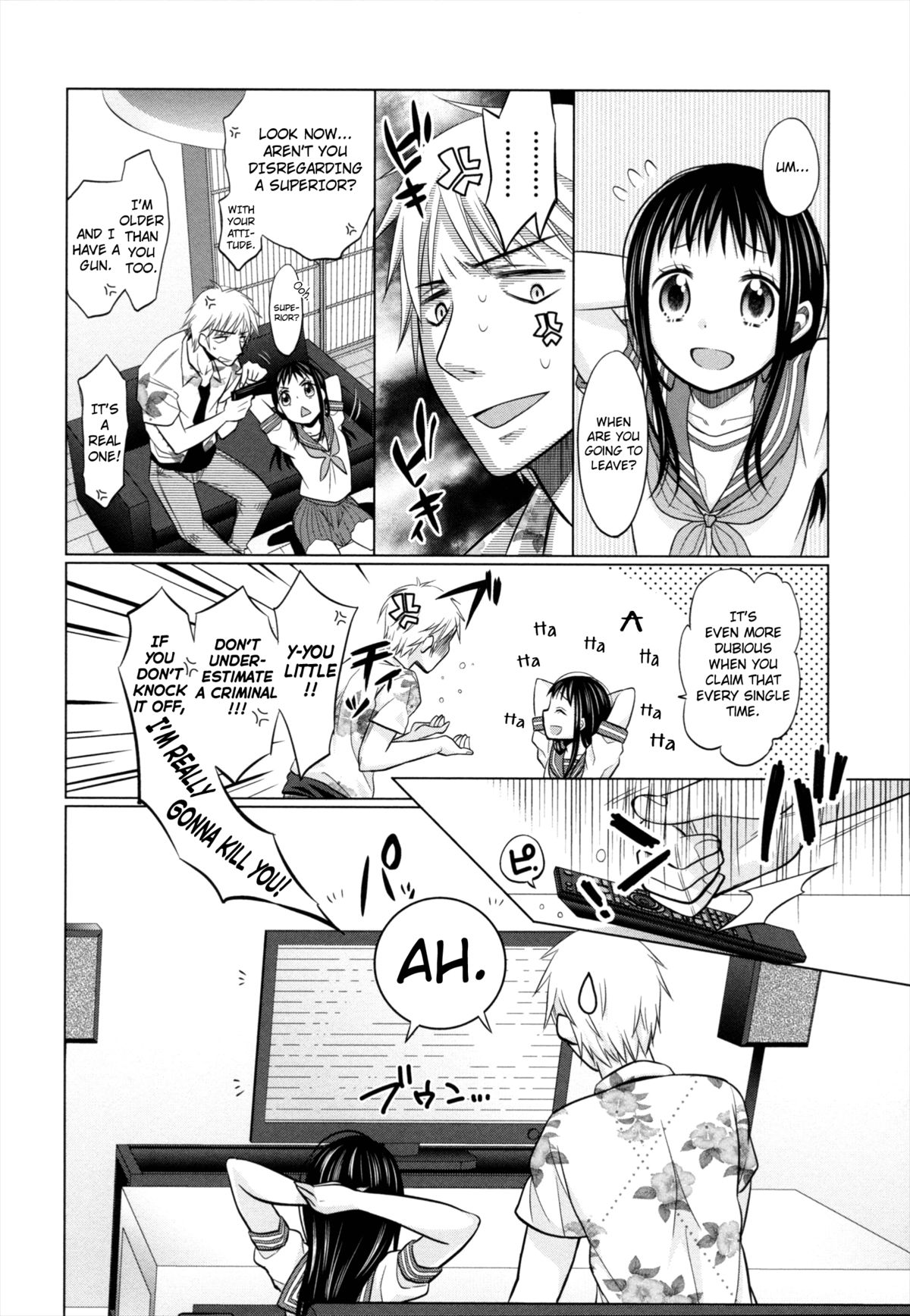 Shoujo to Gang to Aoi Yoru page 37