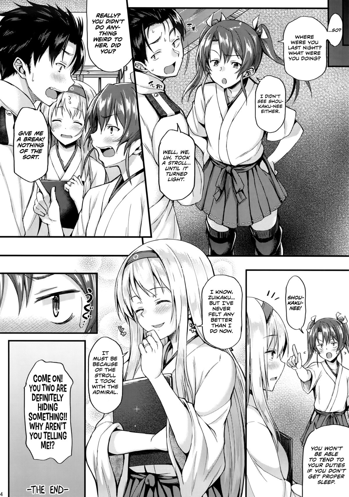 Shoukaku to Ichaicha Shitai!! page 23