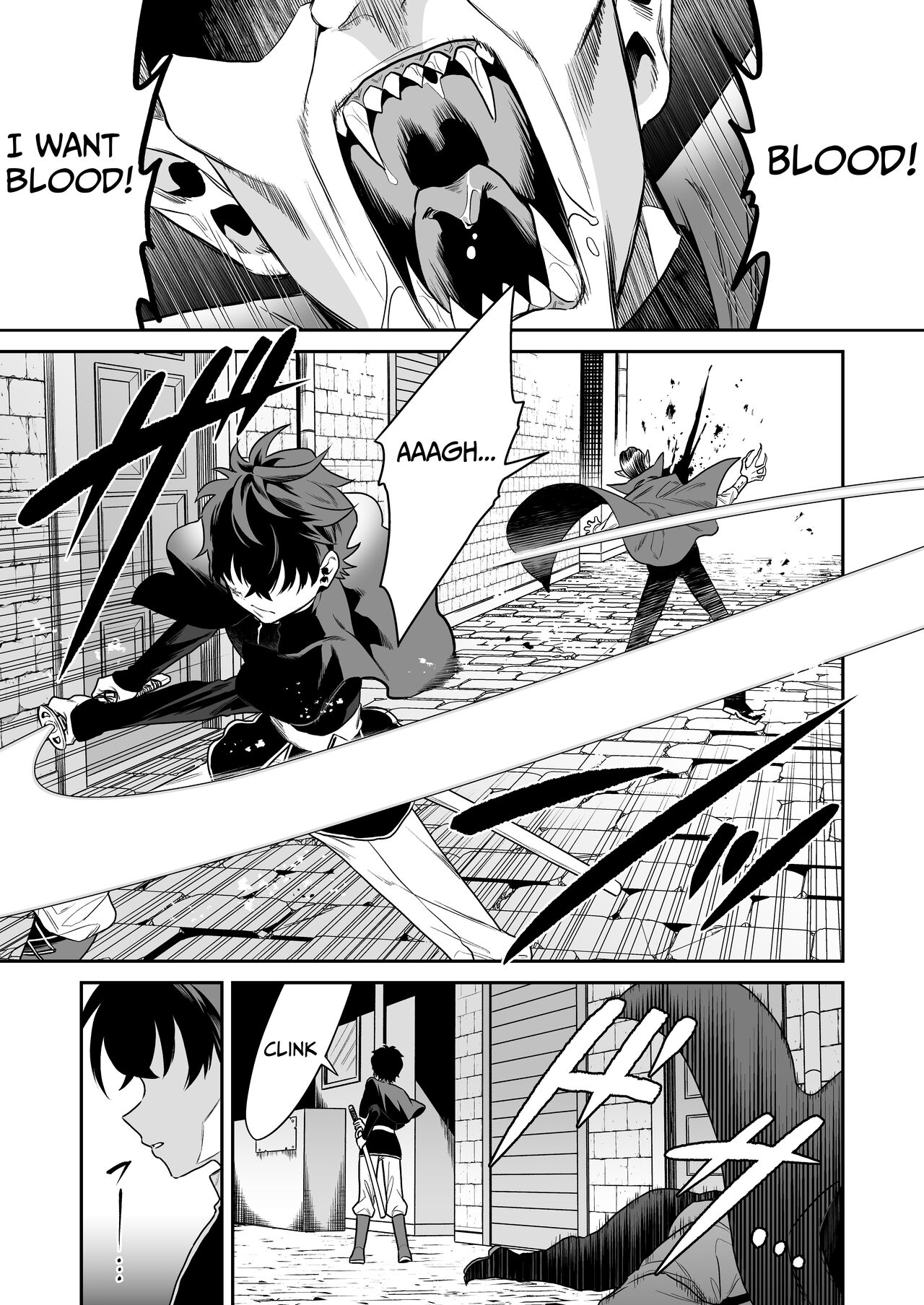 Shounen Hunter, Kyuuketsuki no Ori ni Torawaruru page 3