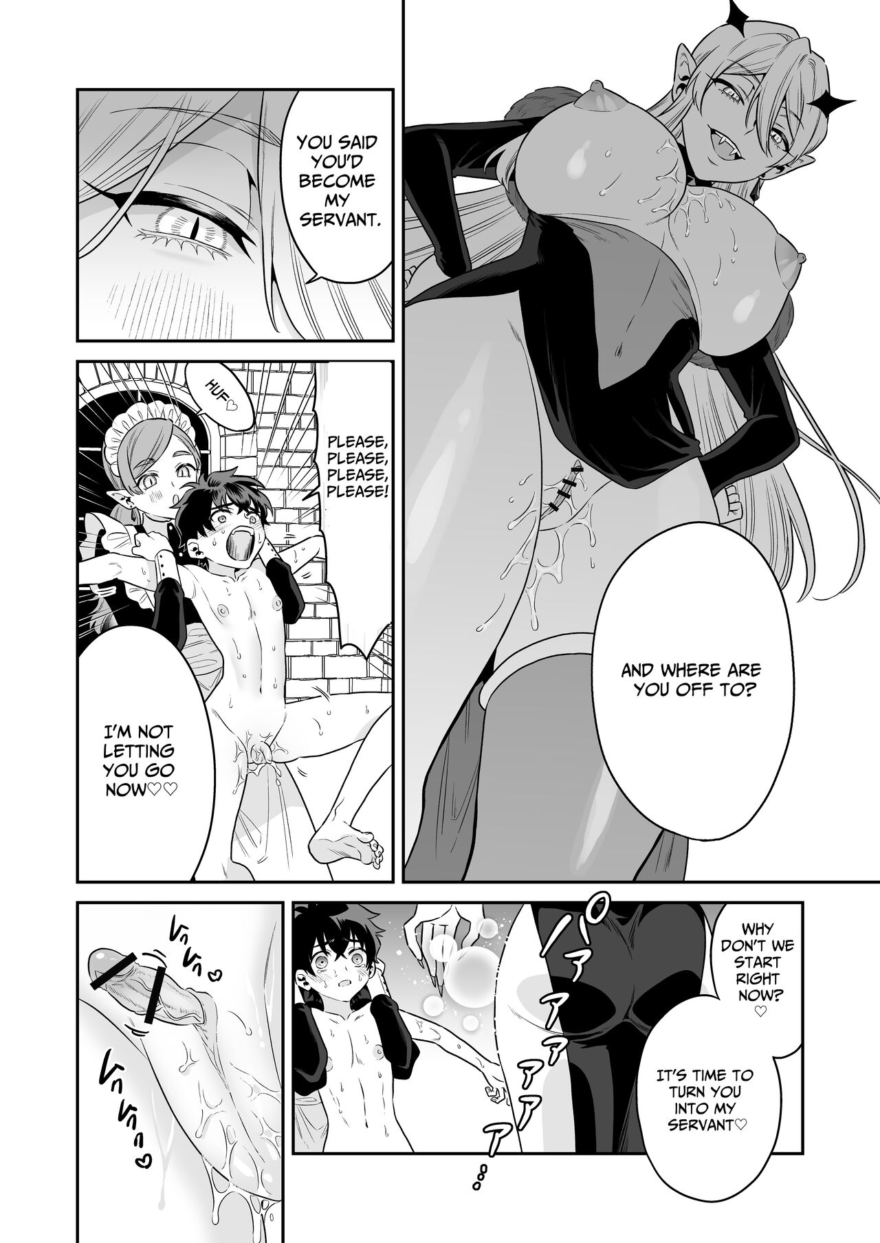 Shounen Hunter, Kyuuketsuki no Ori ni Torawaruru page 36