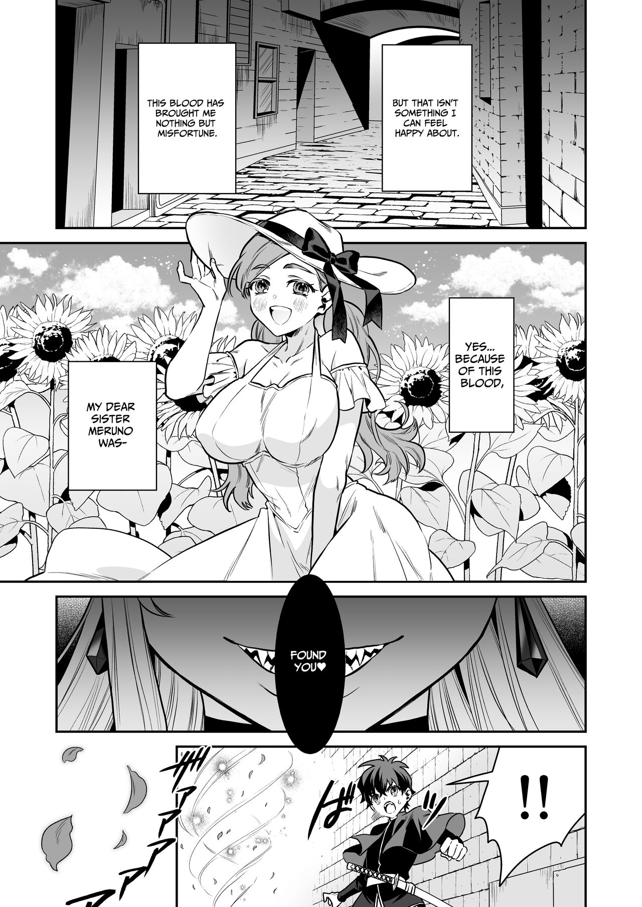 Shounen Hunter, Kyuuketsuki no Ori ni Torawaruru page 5