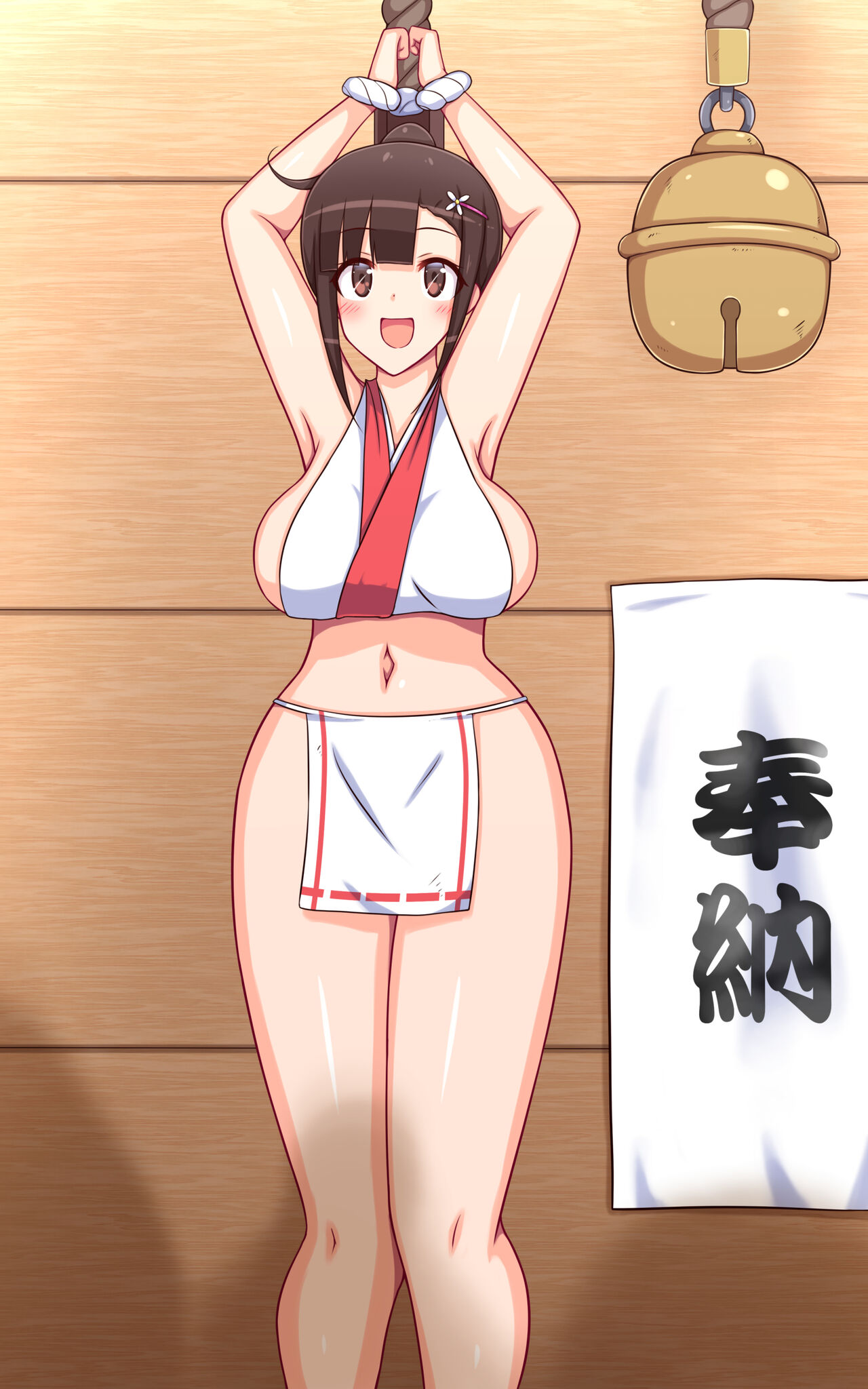 Shrine Maiden's New Year Hypno-tickling! page 40