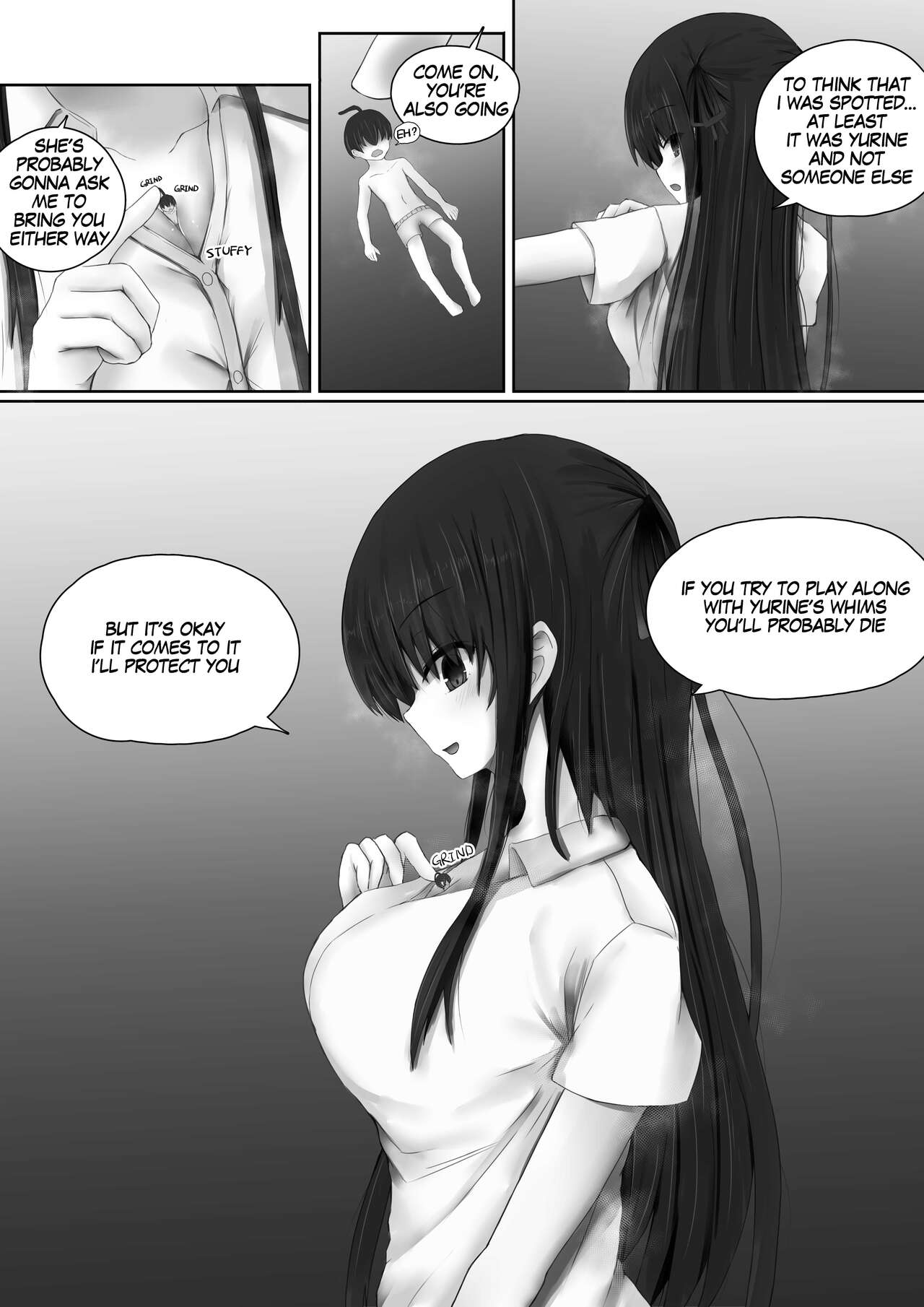 Shrunken And Bullied By A 194 Cm Tall High School Girl page 33