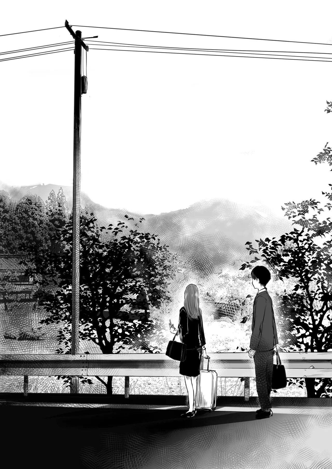 Shucchou, Kouhai to Aibeya. Yukishi Nure Hada ni Shiboritsukusareta Yoru page 6