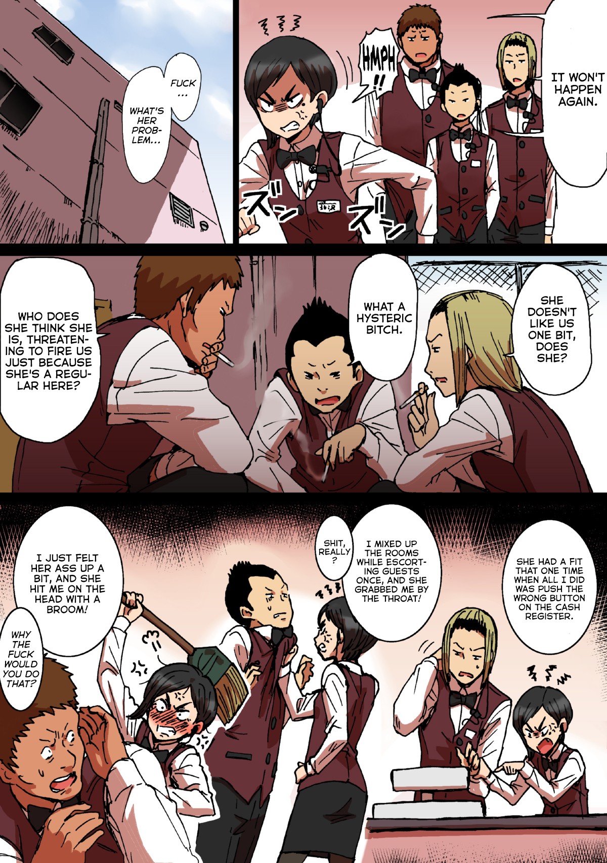 Shunkan Yokujou ToroToro Spray Kuchiurusai Onna Joushi Hen page 5