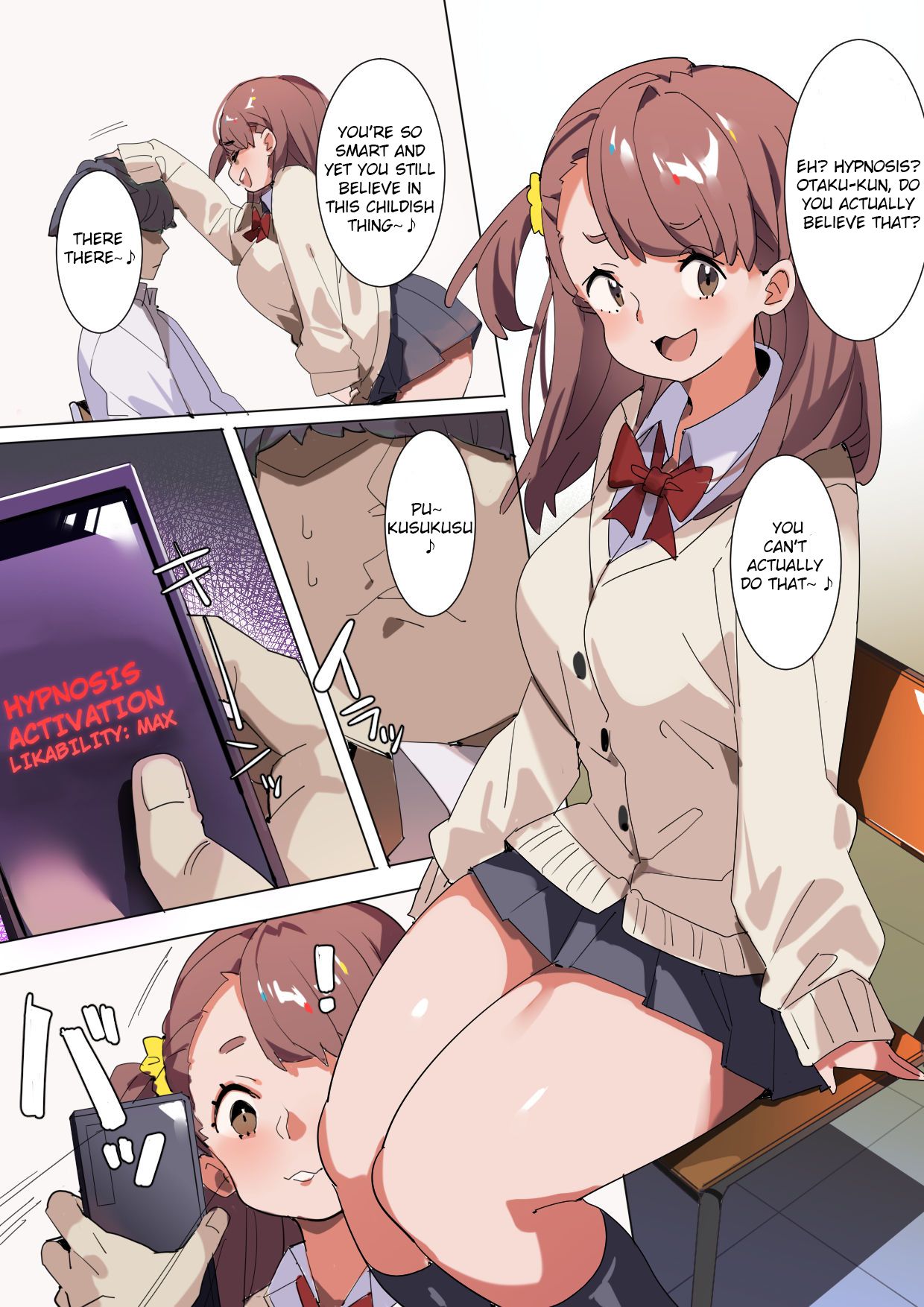 Silencing a Gyaru With a Hypnosis App page 3