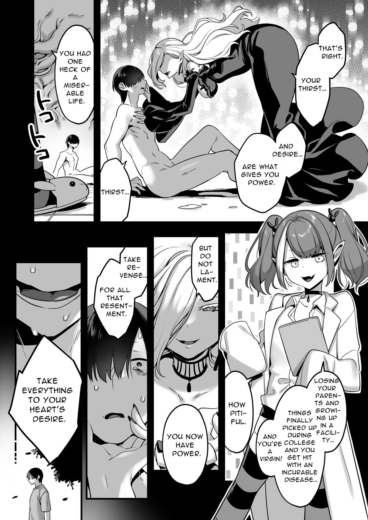 Since I became a pawn of evil... I'll disgrace the magical girl page 20