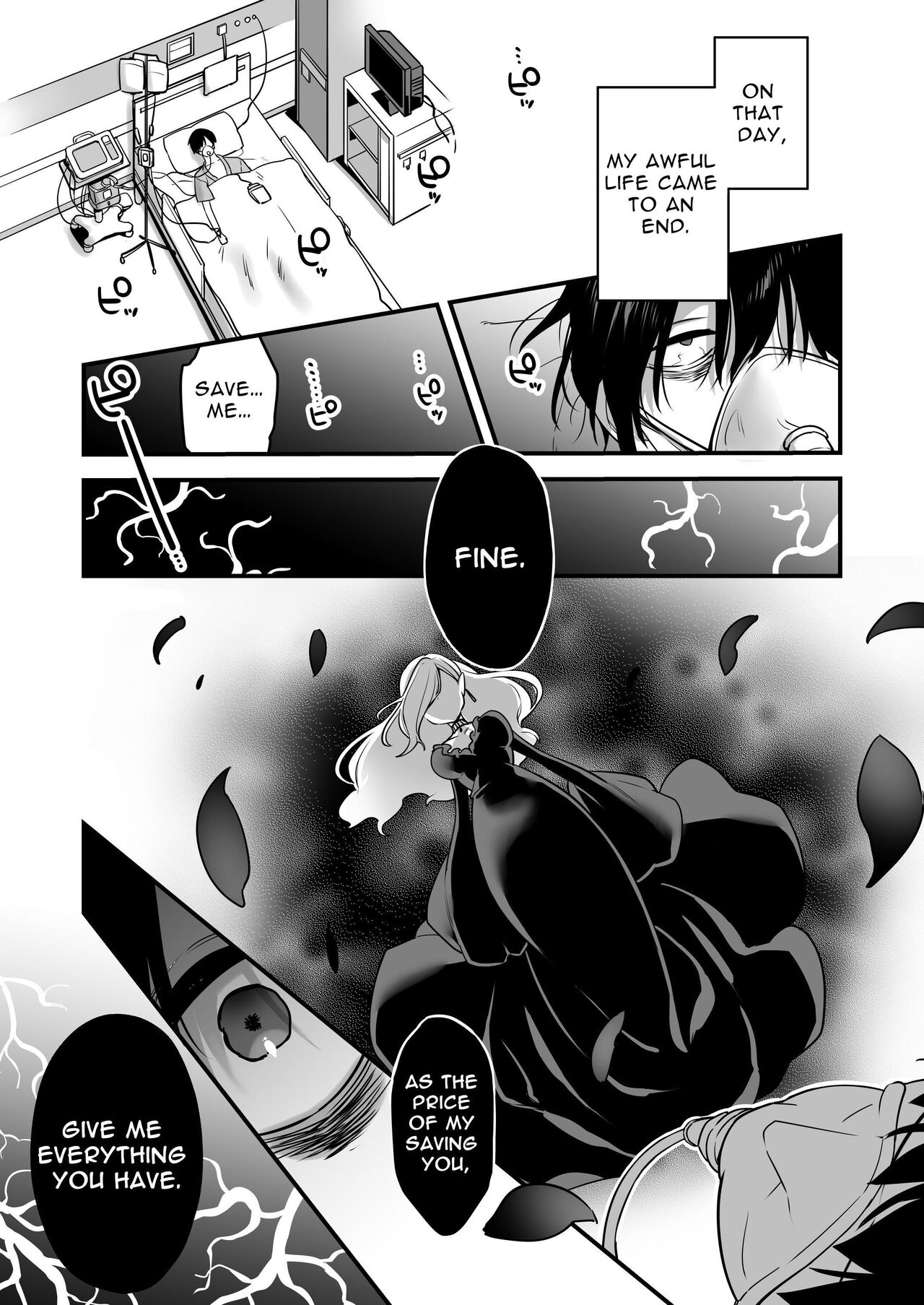 Since I became a pawn of evil... I'll disgrace the magical girl page 3
