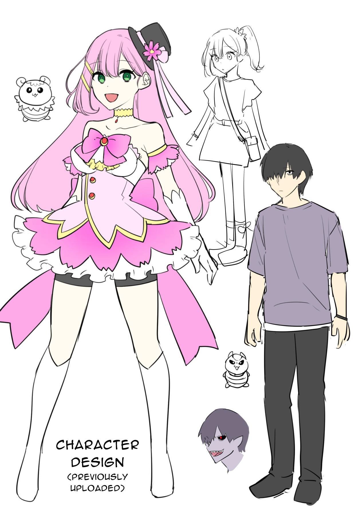 Since I became a pawn of evil... I'll disgrace the magical girl page 47