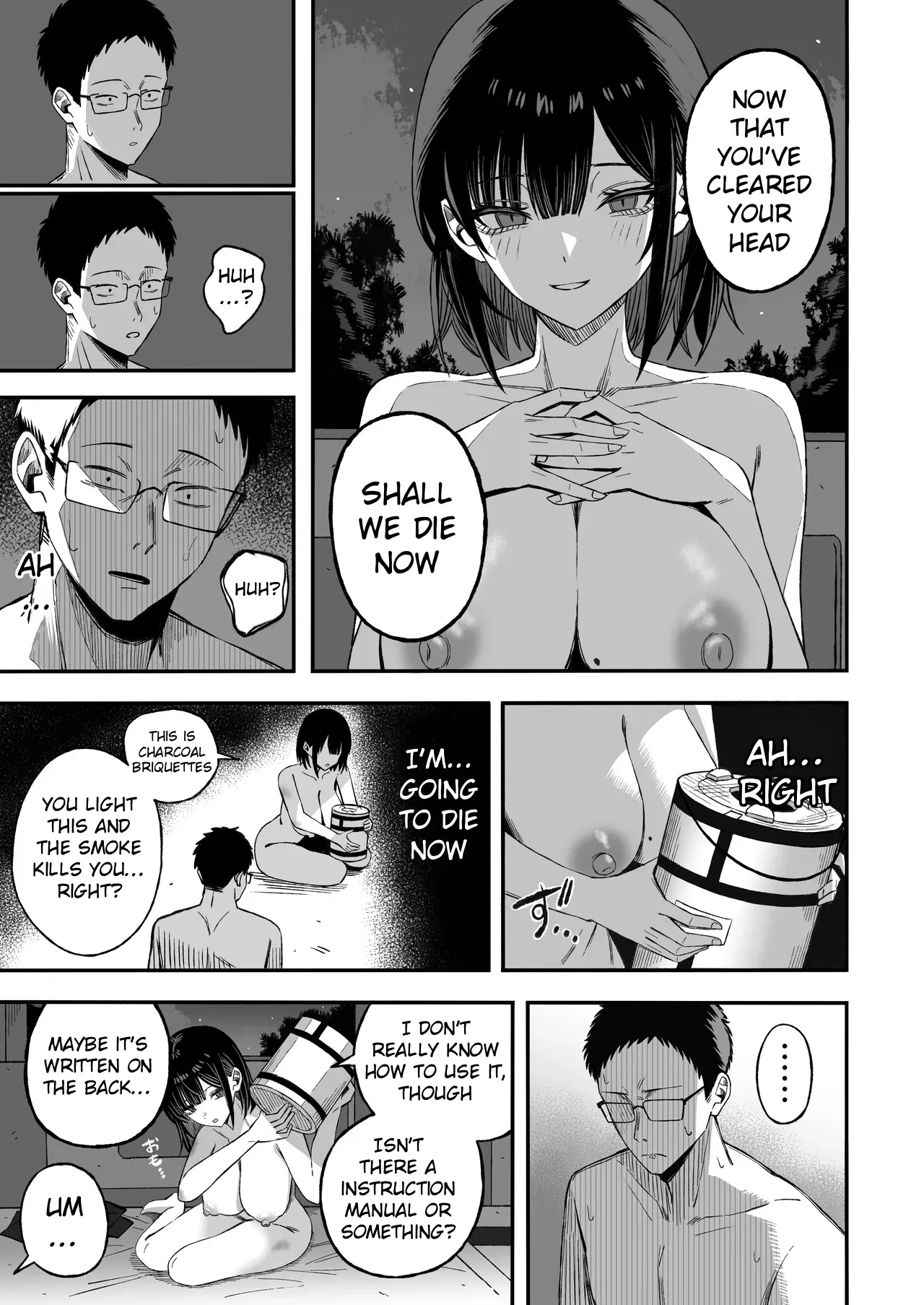 Since i'm going to die anyway, do whatever you want with me page 20