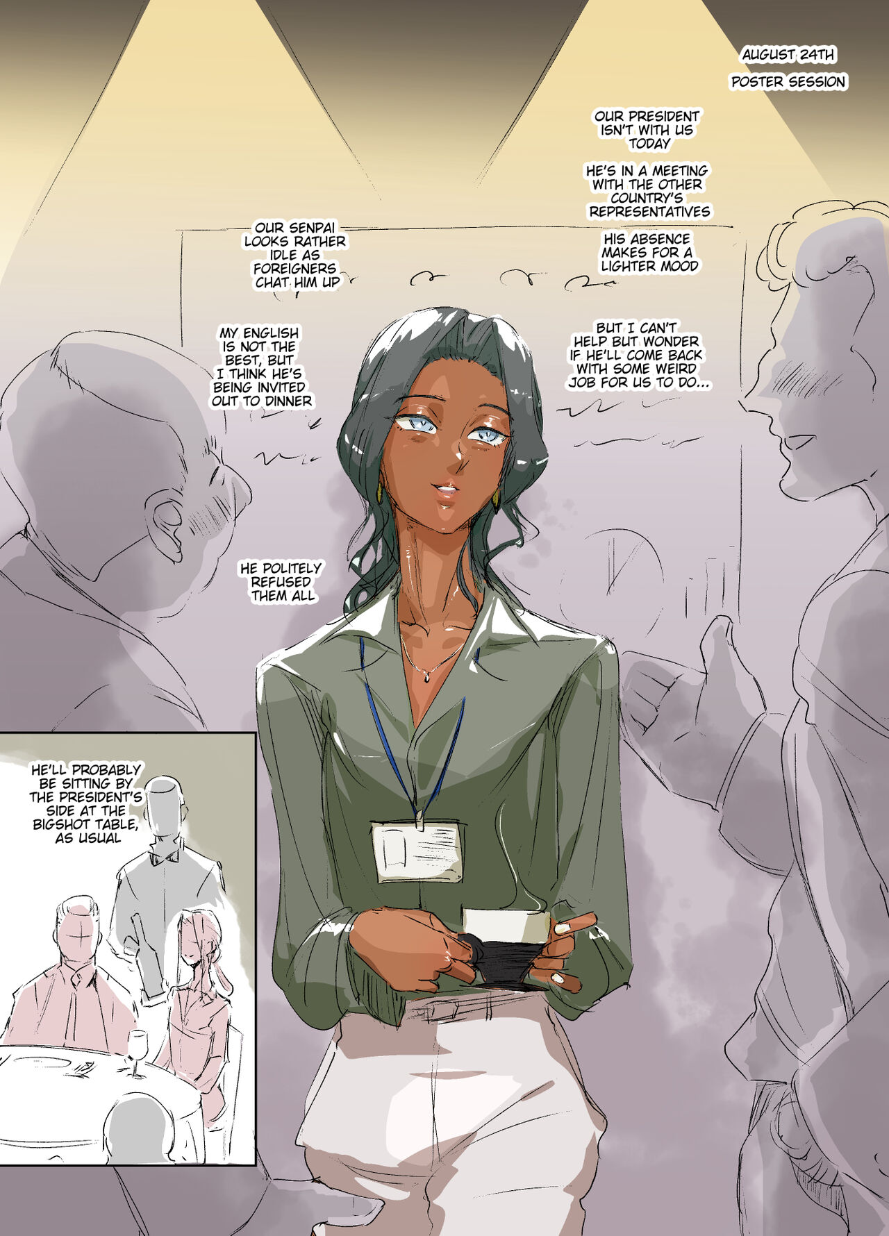 Sissy Secretary's Business Trip page 5