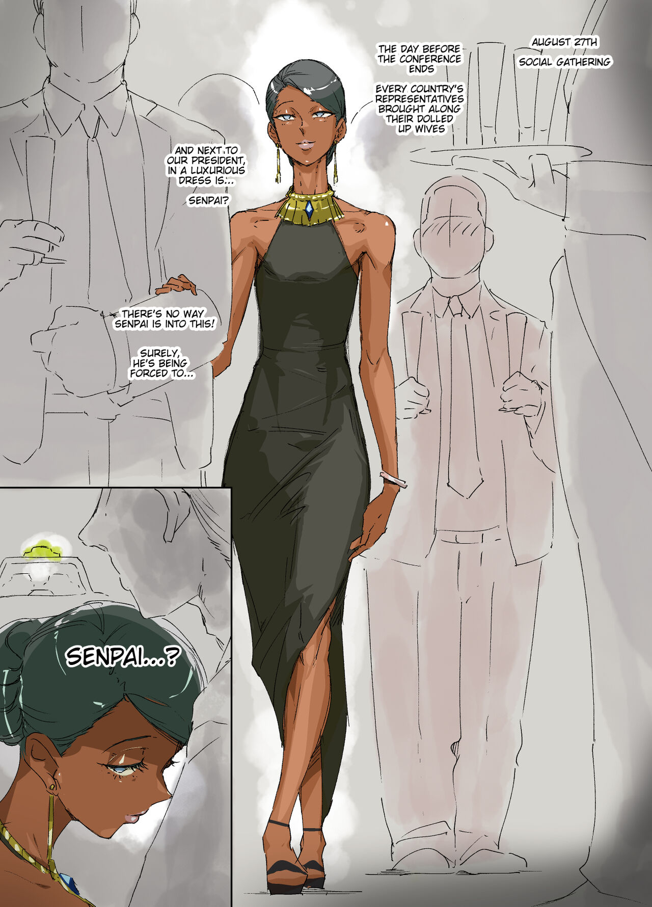 Sissy Secretary's Business Trip page 8