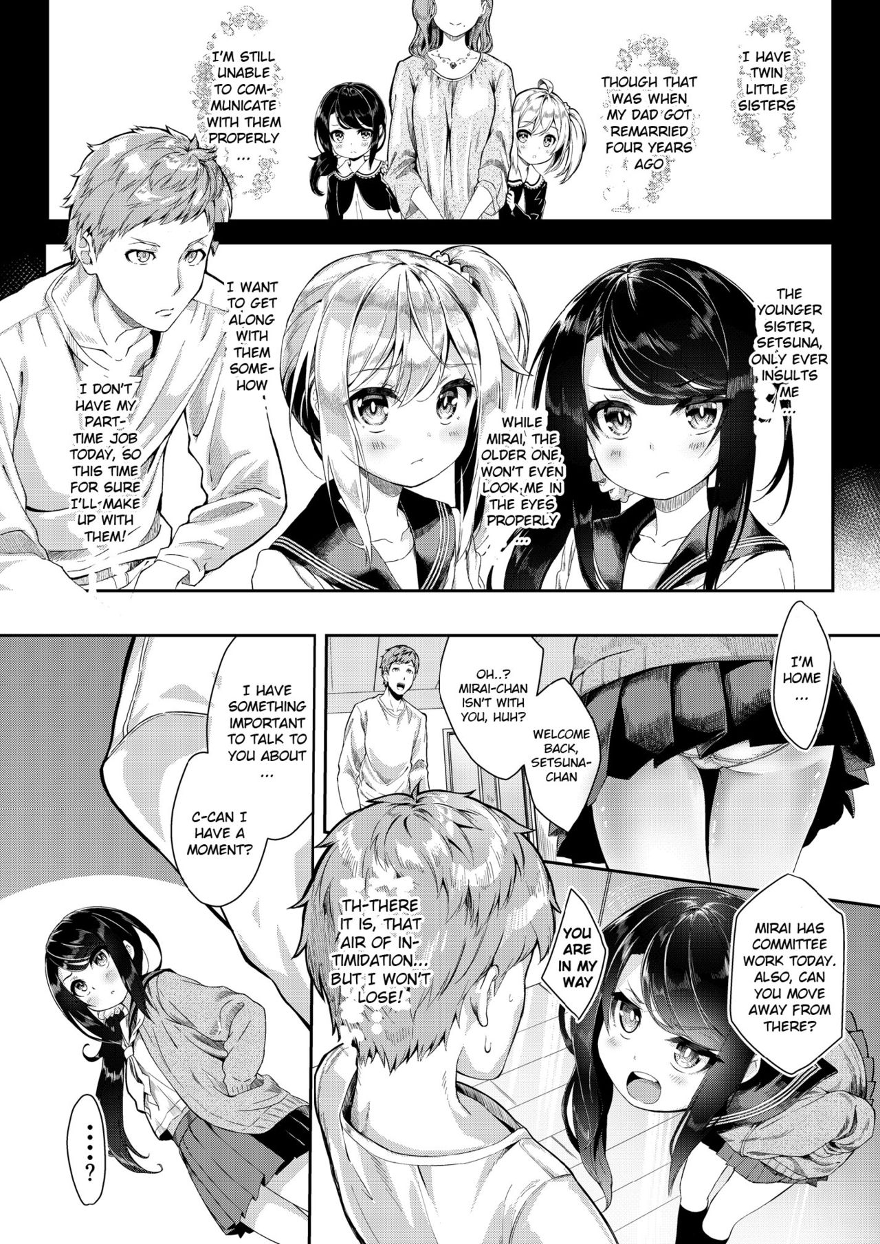 Sister Breeding - Punishment Sex Edition with Step-sister Tsukimiya Setsuna page 3