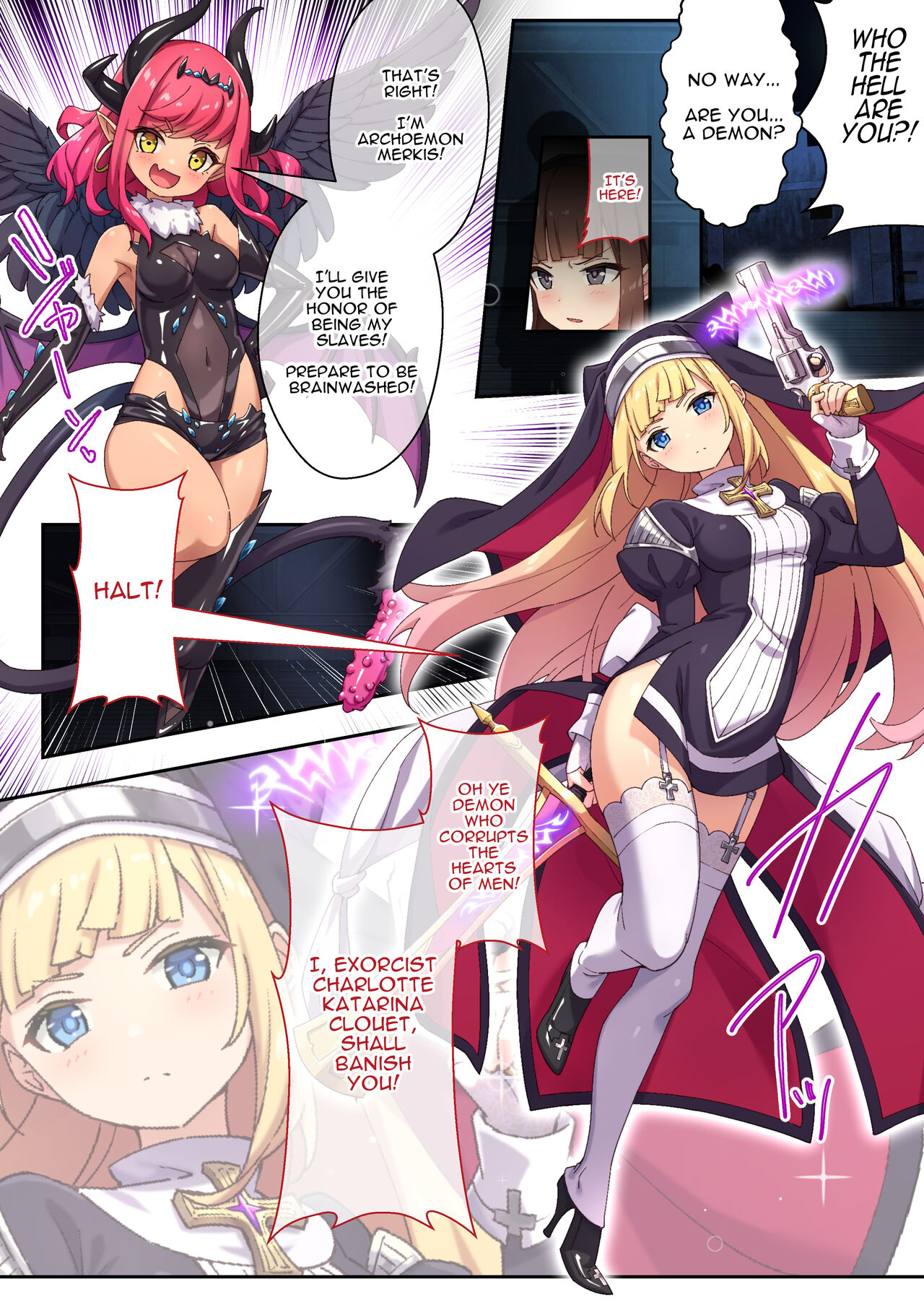 Sister Charlotte the Exorcist ~Bodily Beast Purification page 3