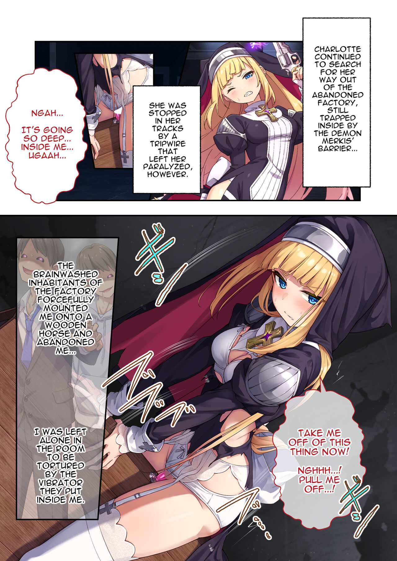 Sister Charlotte the Exorcist ~Bodily Beast Purification page 34