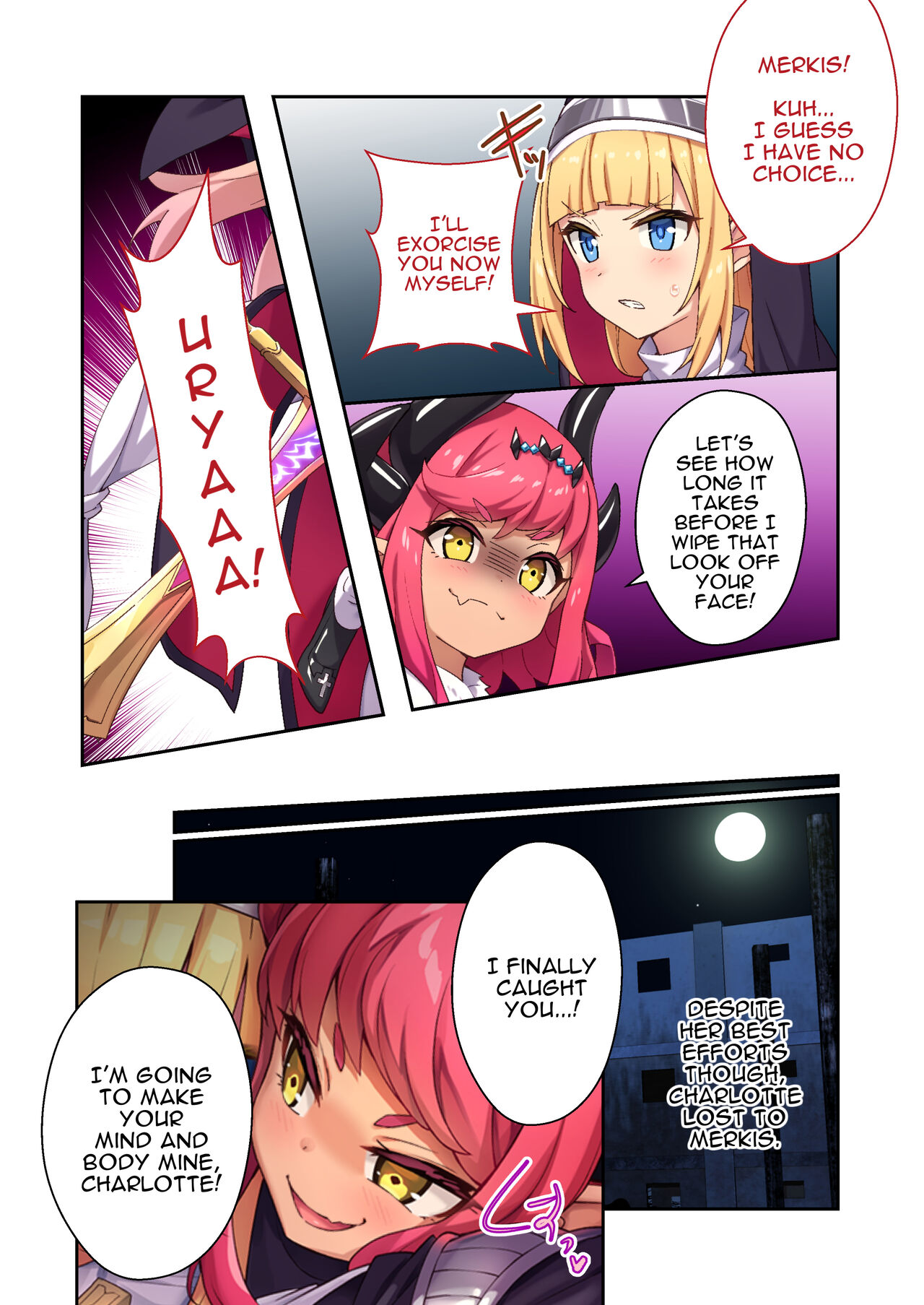 Sister Charlotte the Exorcist ~Bodily Beast Purification page 39