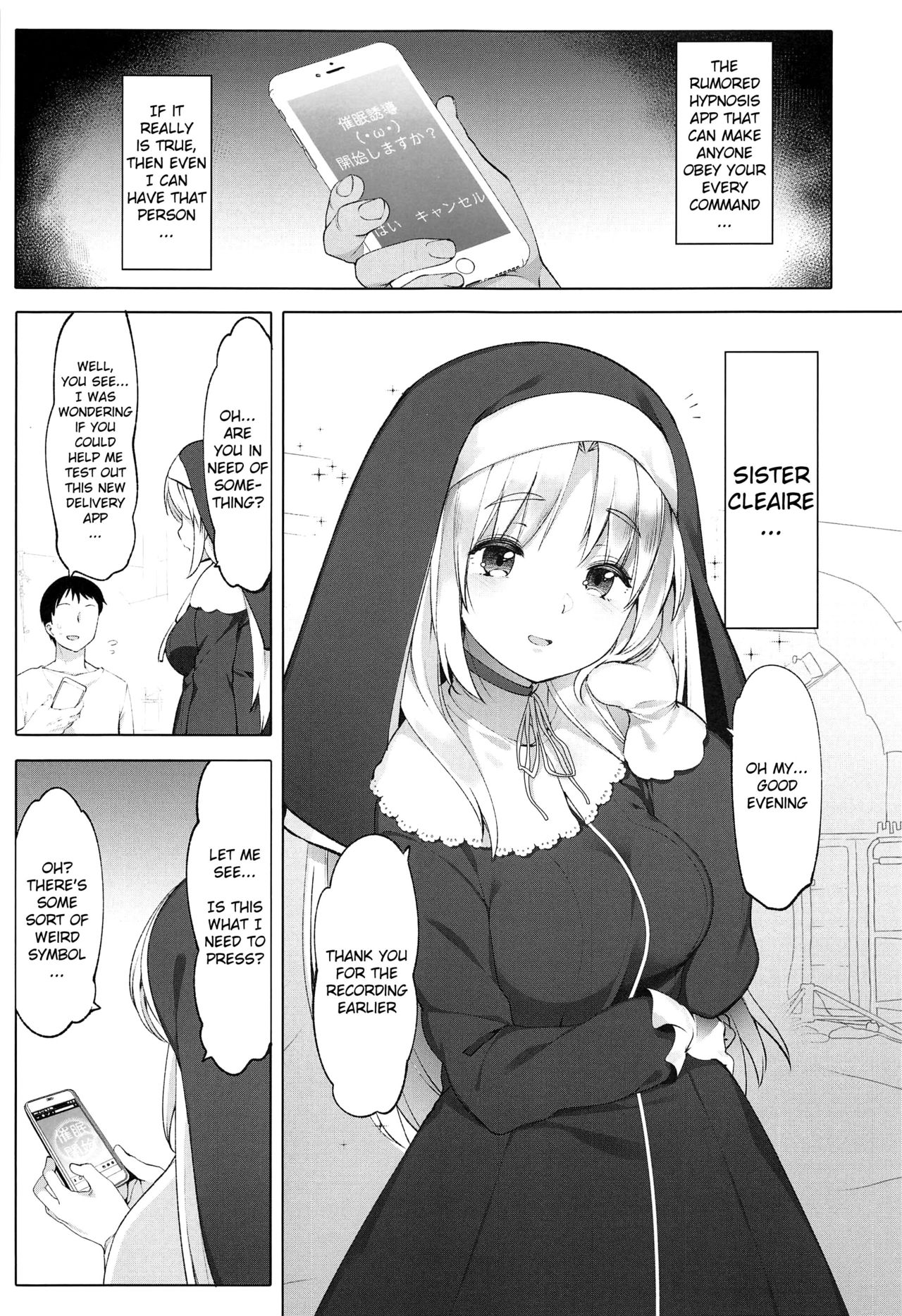 Sister Cleaire and the Secret Hypnosis App page 4