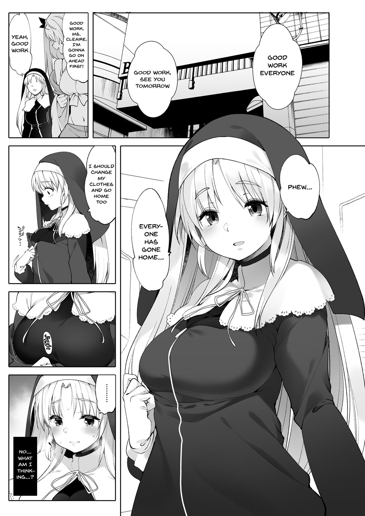 Sister Cleaire to Himitsu no Saimin Appli 2 page 3