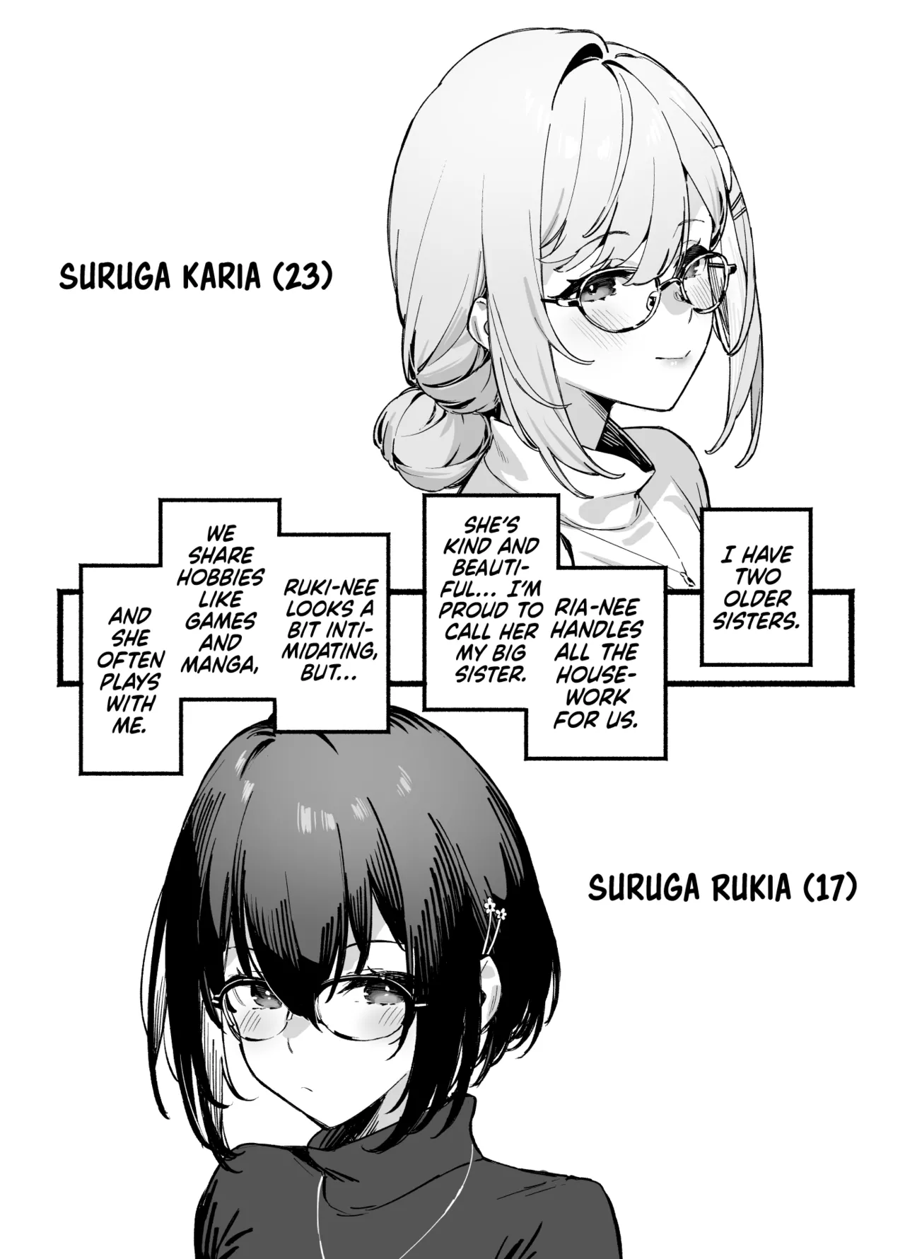 Sister Contrast My Doting Onee-chans and Our Intense Sex Life page 10