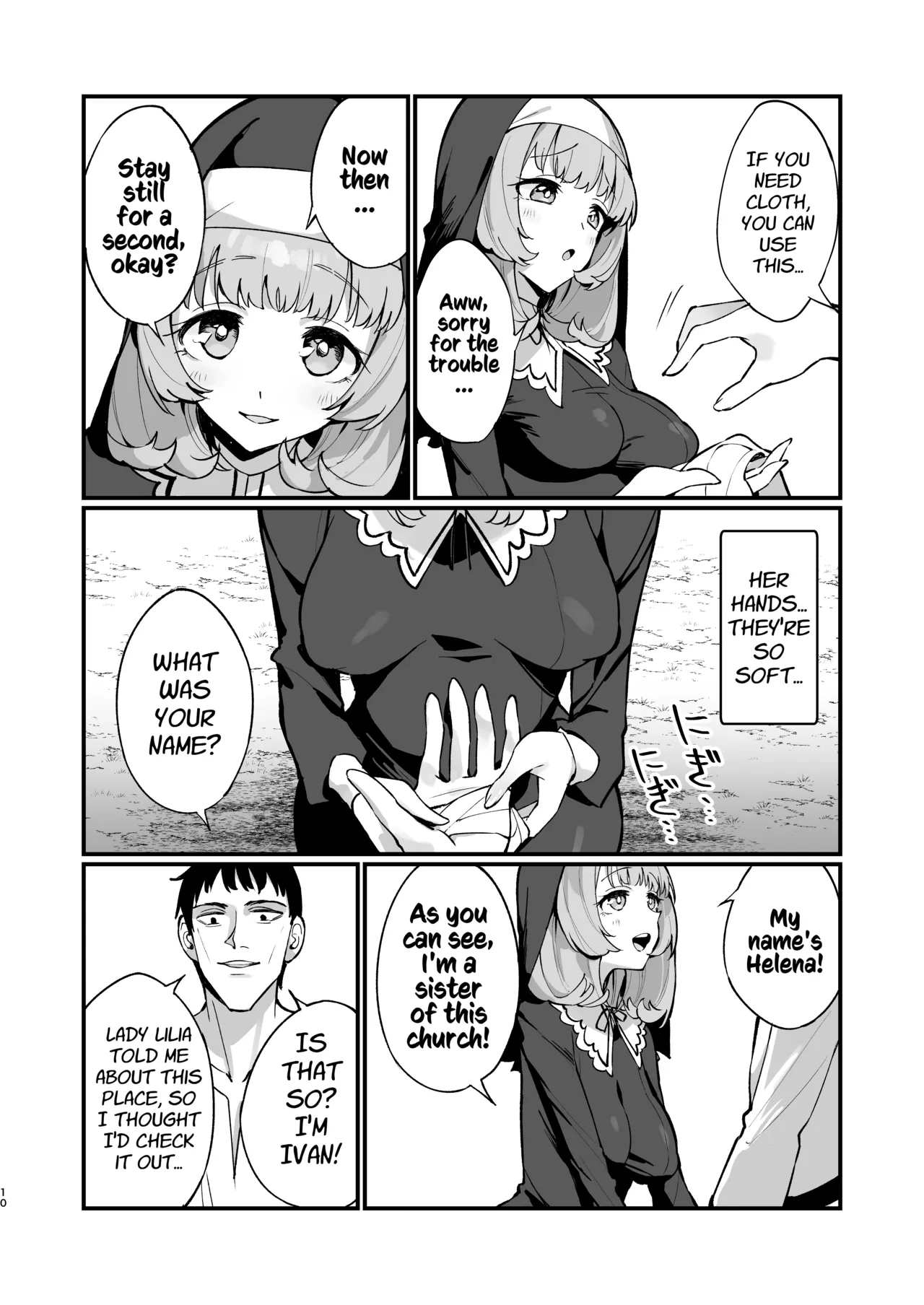 Sister Kanzen Haiboku. ~Muchi na Sister ga honnou de Hatsujo Koubi Surumade~|A Sister's Absolute Defeat Until an Innocent Nun Enters Heat and Indulges in Passionate Mating Sex page 10
