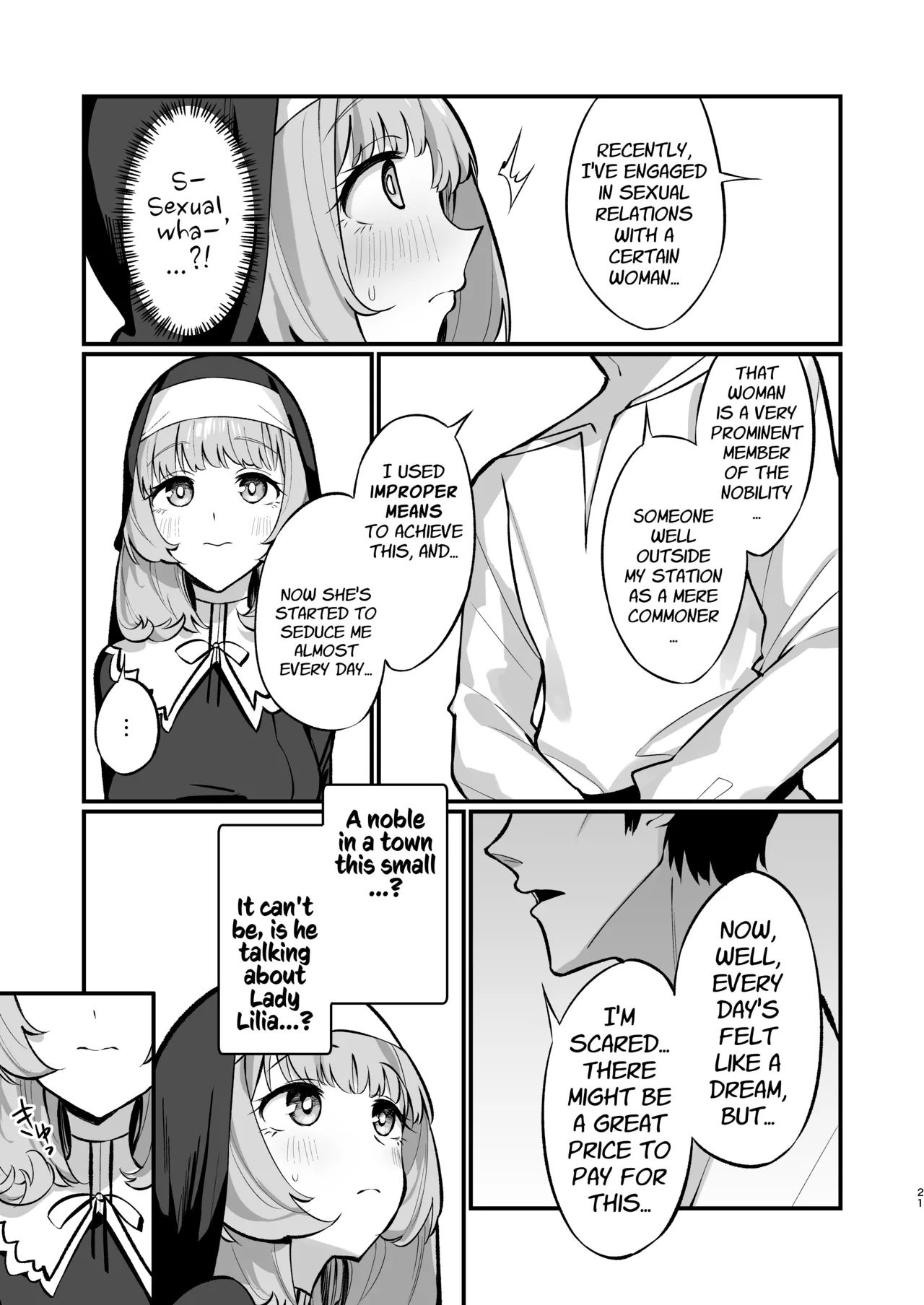 Sister Kanzen Haiboku. ~Muchi na Sister ga honnou de Hatsujo Koubi Surumade~|A Sister's Absolute Defeat Until an Innocent Nun Enters Heat and Indulges in Passionate Mating Sex page 21