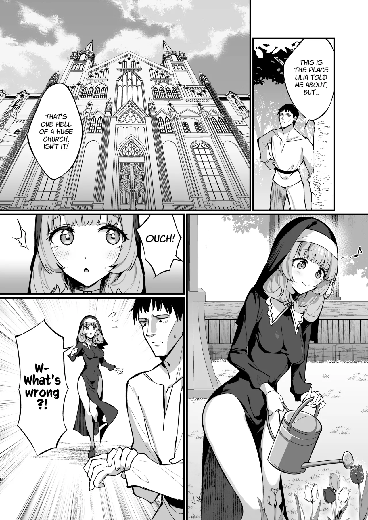 Sister Kanzen Haiboku. ~Muchi na Sister ga honnou de Hatsujo Koubi Surumade~|A Sister's Absolute Defeat Until an Innocent Nun Enters Heat and Indulges in Passionate Mating Sex page 8