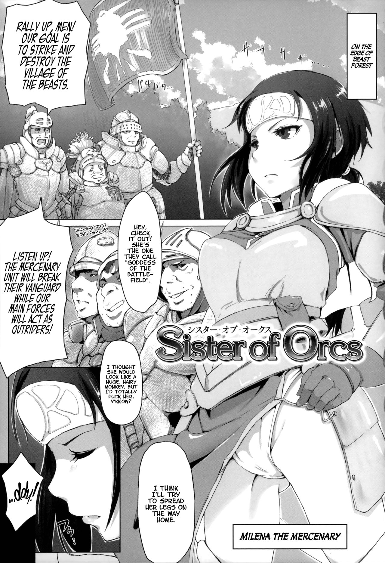 Sister of Orcs (Kegareta Seishi de Shikyuu ga Panpan!) [English] =LWB= page 1