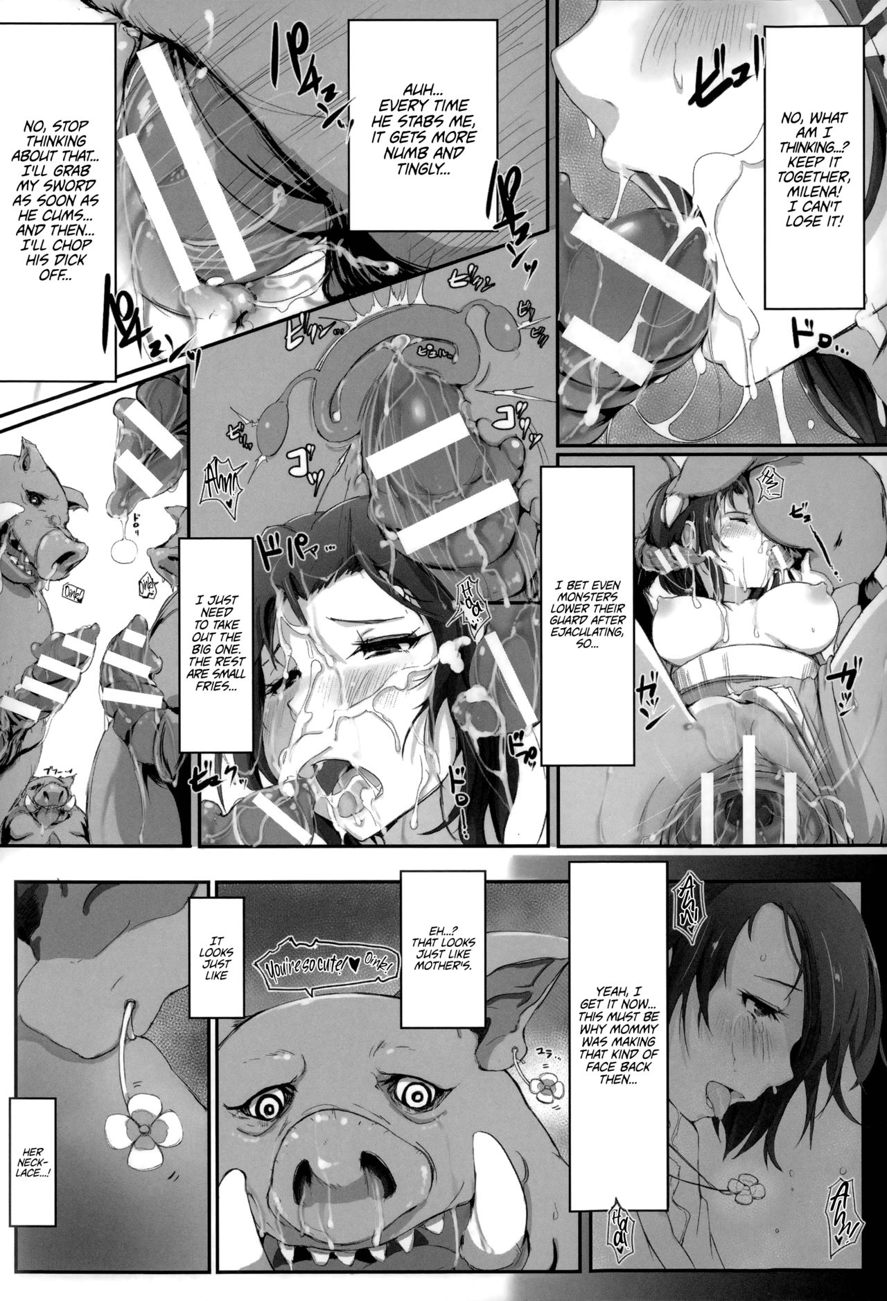 Sister of Orcs (Kegareta Seishi de Shikyuu ga Panpan!) [English] =LWB= page 14